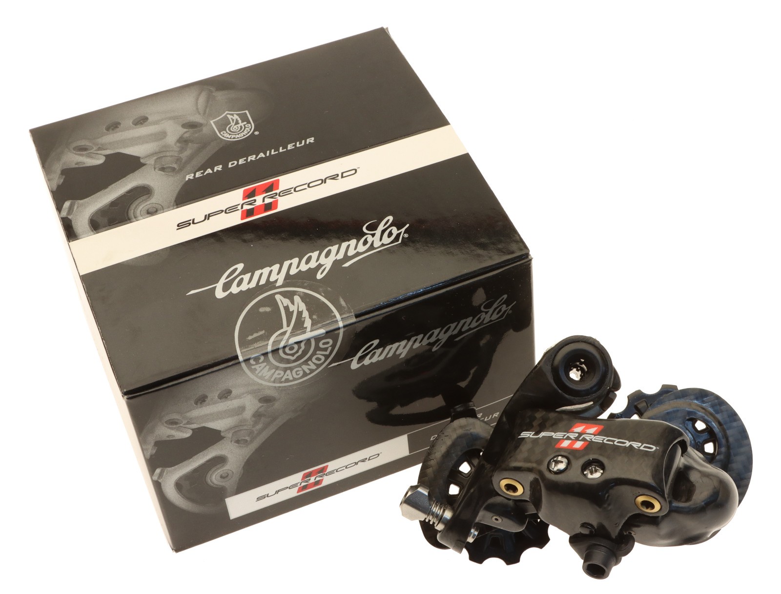 Campagnolo Super Record Rear Derailleur 11 Speed Short Cage Carbon '11 NOS NEW Campagnolo Super Record Rear Derailleur 11 Speed Short Cage Carbon '11 NOS NEW