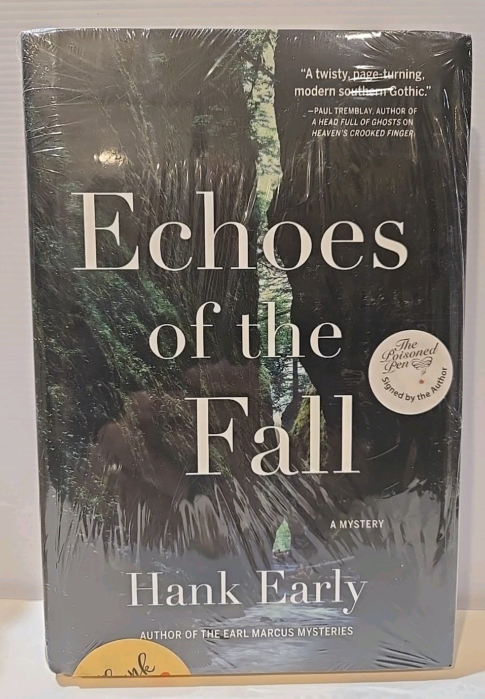 ECHOES OF THE FALL HC/DJ -  By Hank Early - SIGNED BY AUTHOR - NEW & SEALED