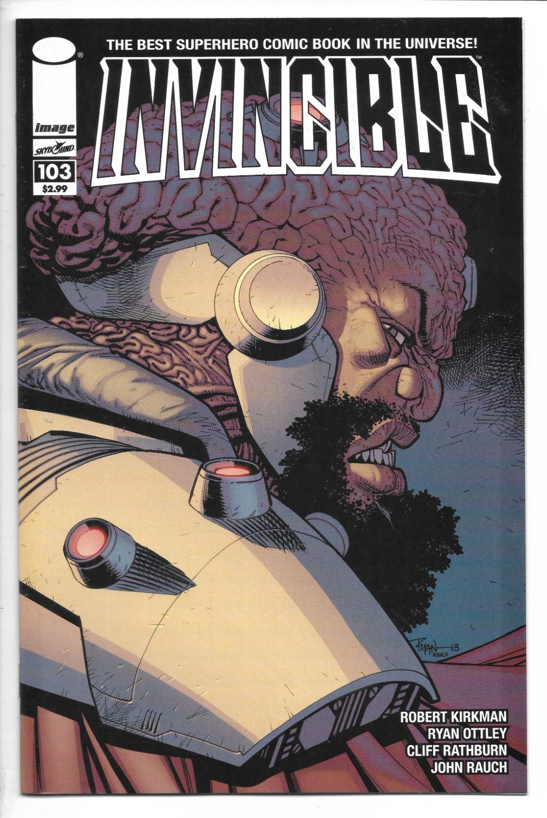 Invincible # 103 / Robert Kirkman / Angstrom Levy / Image Comics / 2013 Invincible # 103 / Robert Kirkman / Angstrom Levy / Image Comics / 2013