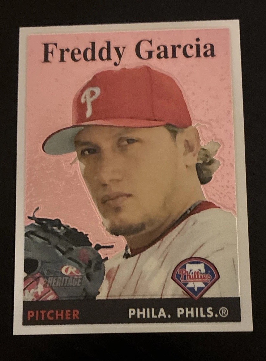 2007 Topps Heritage - Chrome Freddy Garcia #THC95 /1958 Phillies