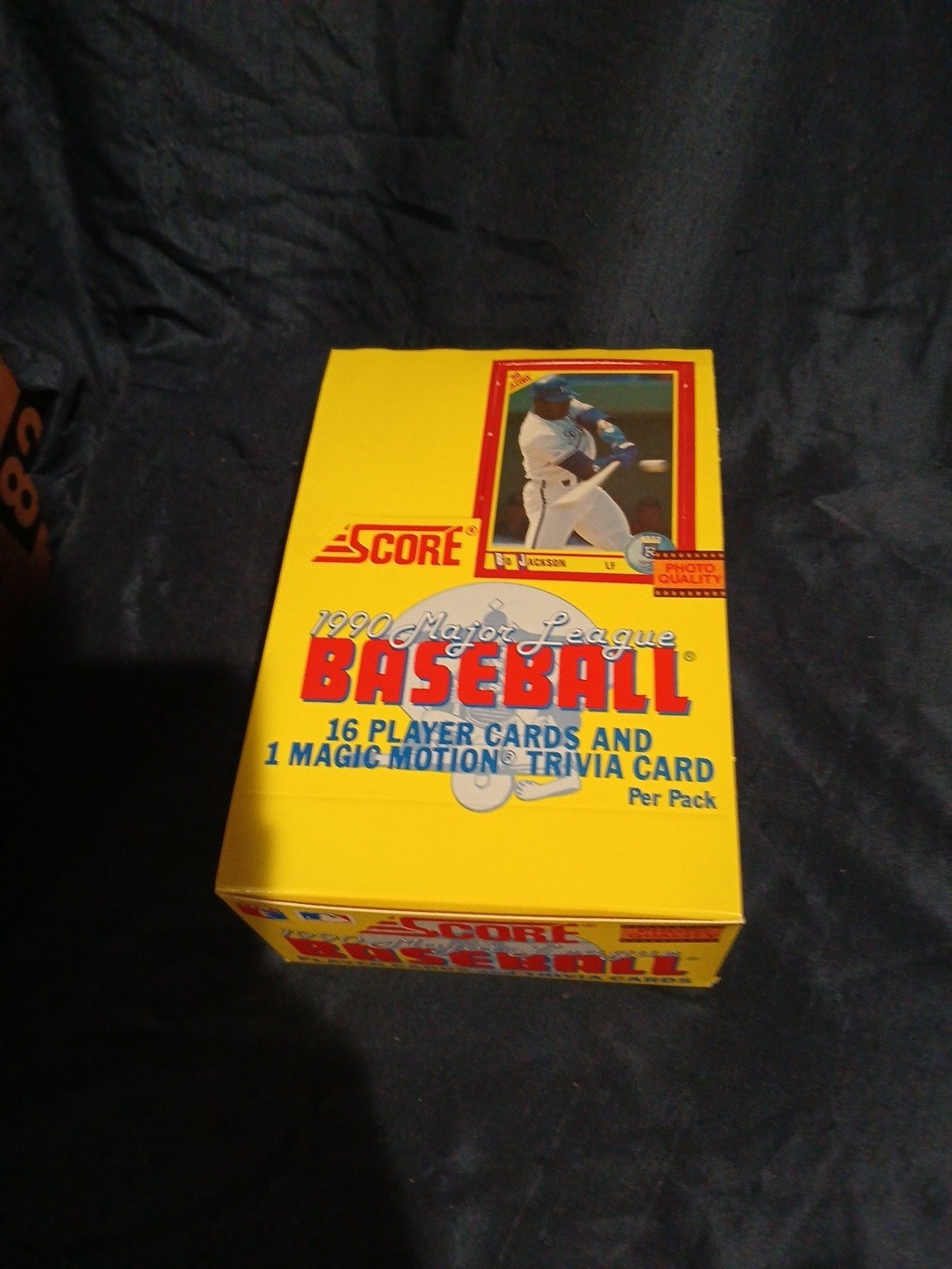 1990 Score Baseball Wax Box 36 Sealed Packs 