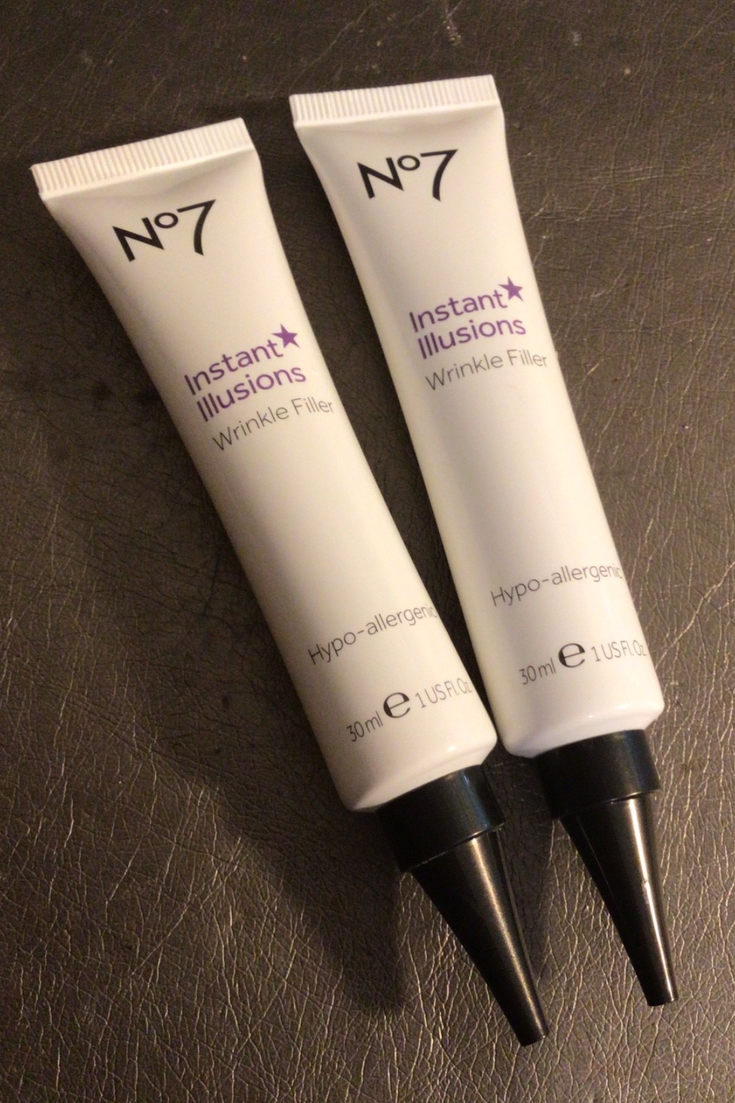 2 No7 Instant Illusion Wrinkle Filler -2 x 1 oz Tube - No Box 2 No7 Instant Illusion Wrinkle Filler -2 x 1 oz Tube - No Box