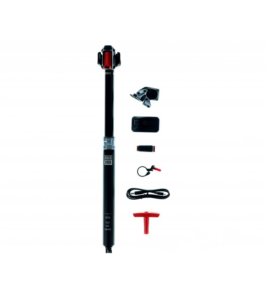 RockShox Reverb AXS Wireless Dropper 31.6mm 170mm Travel Black Remote A1 RockShox Reverb AXS Wireless Dropper 31.6mm 170mm Travel Black Remote A1