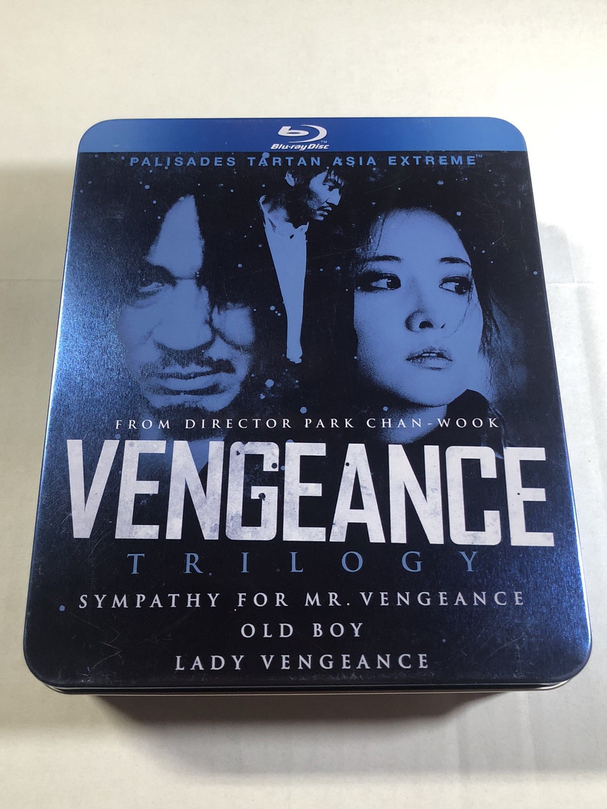 Vengeance Trilogy (Blu-ray 4 Disc Set TIN With Booklet) Good Condition