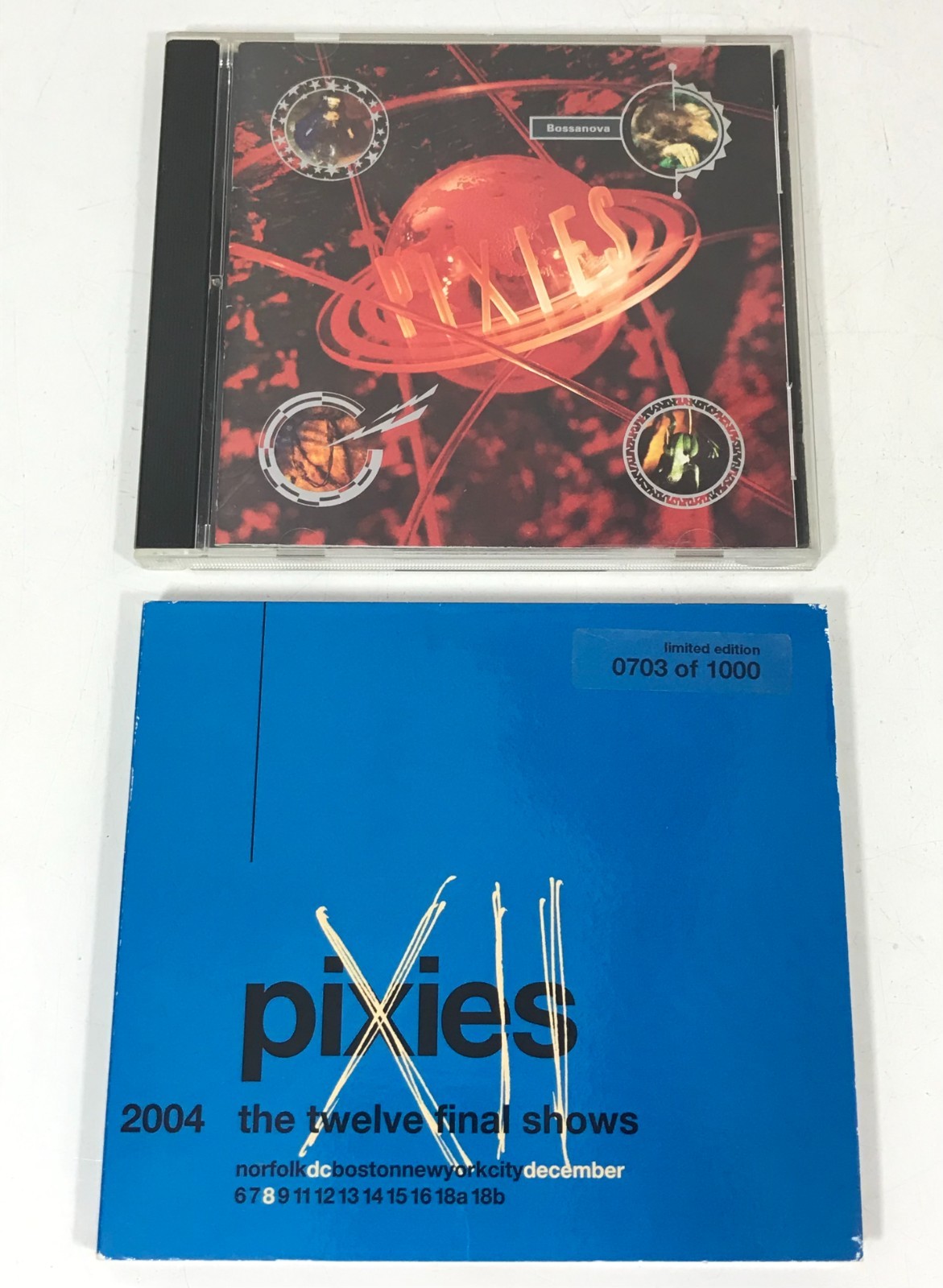 Rare Pixies DC December 8 2004 Live Limited Edition #703 of 1000 CD Lot of 2 CDs Rare Pixies DC December 8 2004 Live Limited Edition #703 of 1000 CD Lot of 2 CDs