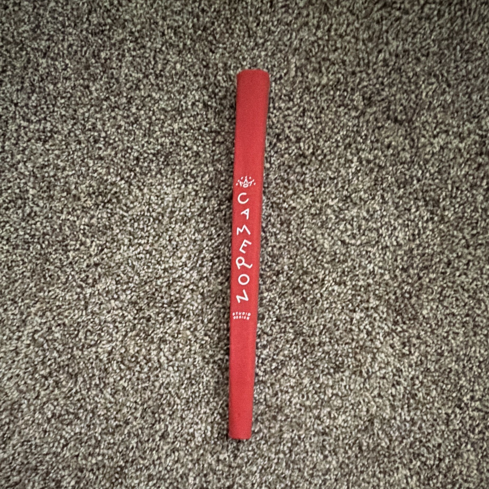 Titleist Cameron Studio Design Rubber Golf Putter Grip - red Titleist Cameron Studio Design Rubber Golf Putter Grip - red