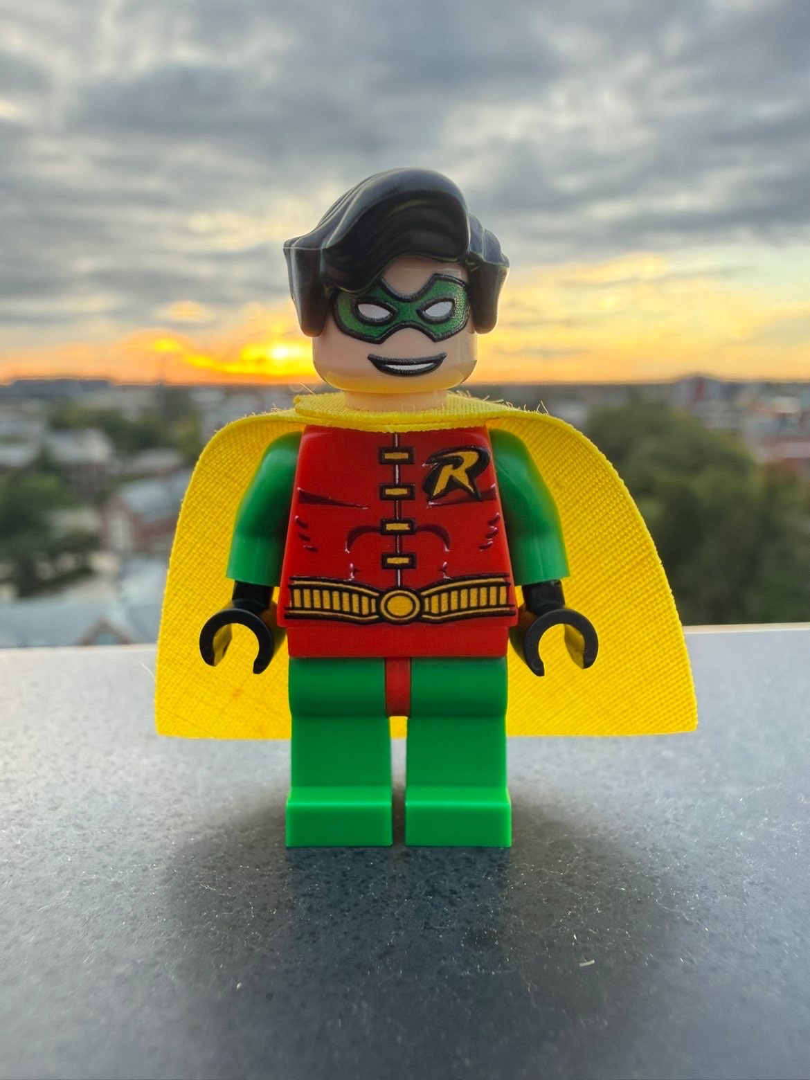 Lego Batman 1 Tech Suit Robin UV Printed custom (2006)