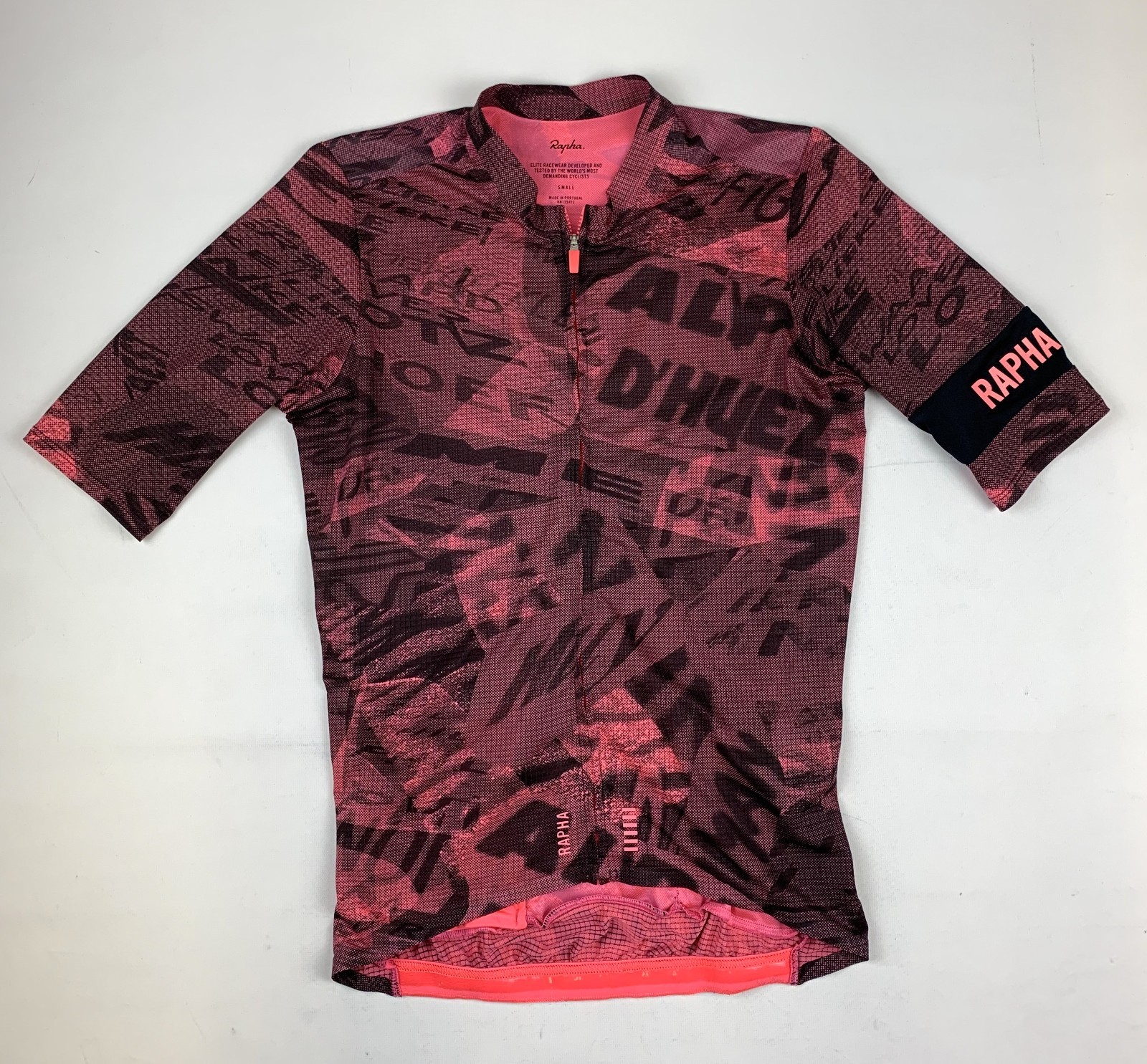 RAPHA Pro Team Flyweight Jersey Size Small - Road Graffiti