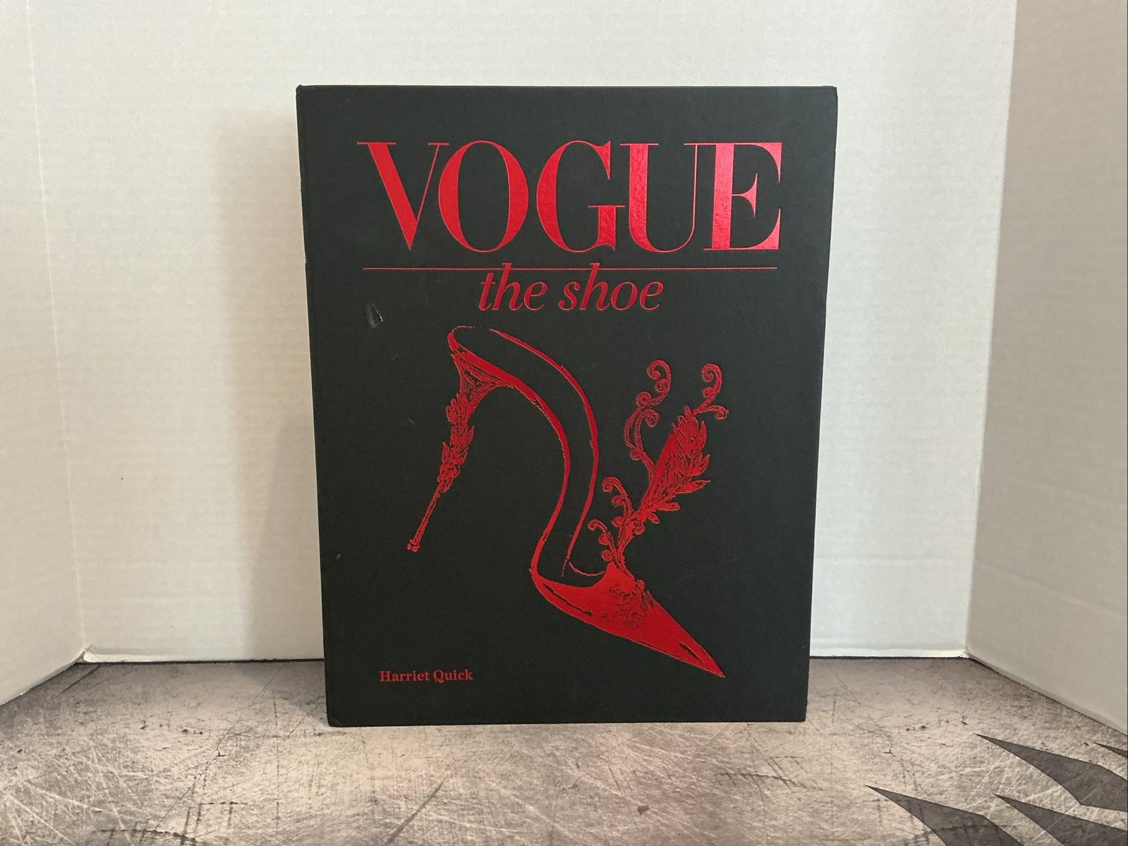 Vogue The Shoe Harriet Quick Hardcover Book w/ Slipcase Fashion Photography