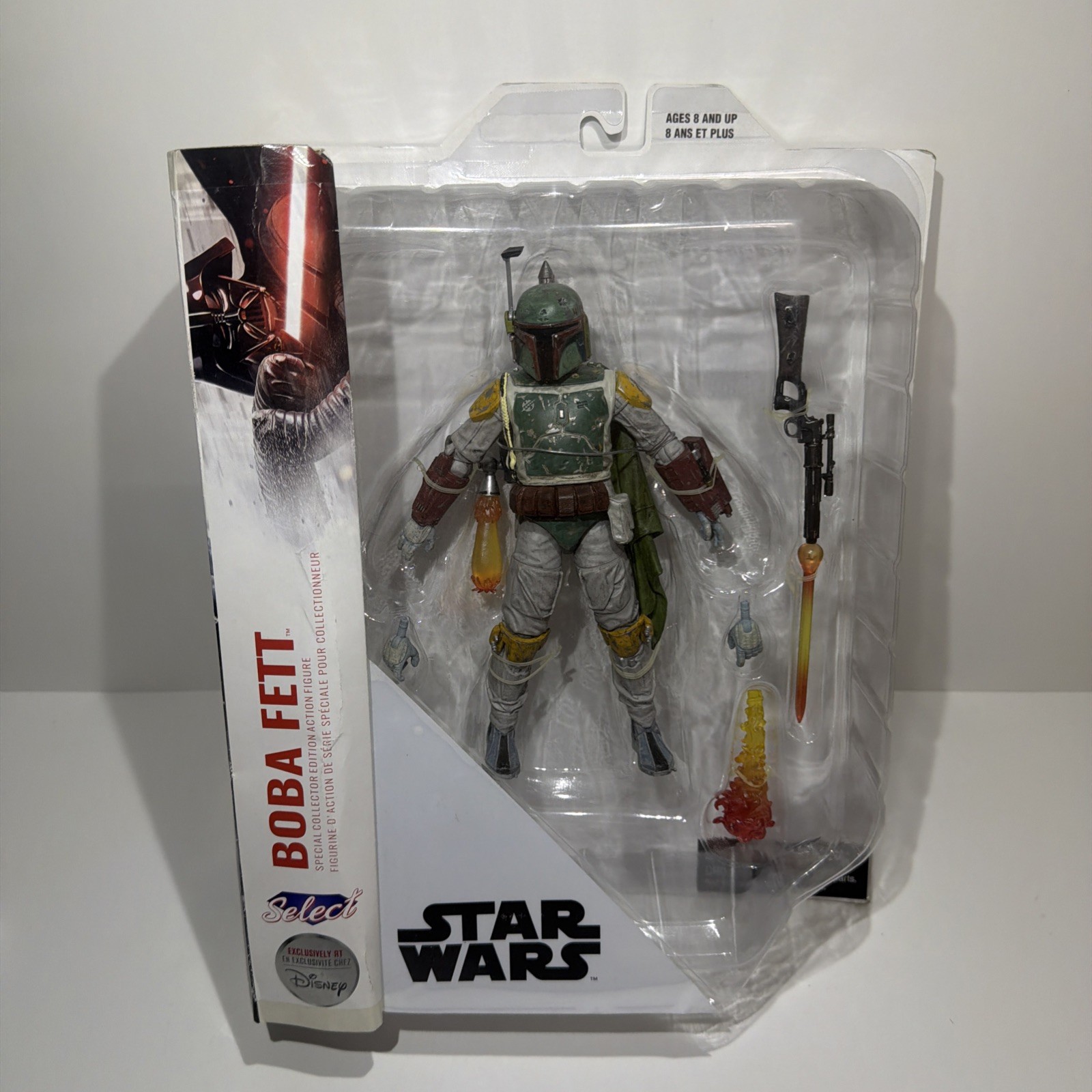 Star Wars Disney Store Exclusive Diamond Select Boba Fett 7\ Star Wars Disney Store Exclusive Diamond Select Boba Fett 7\