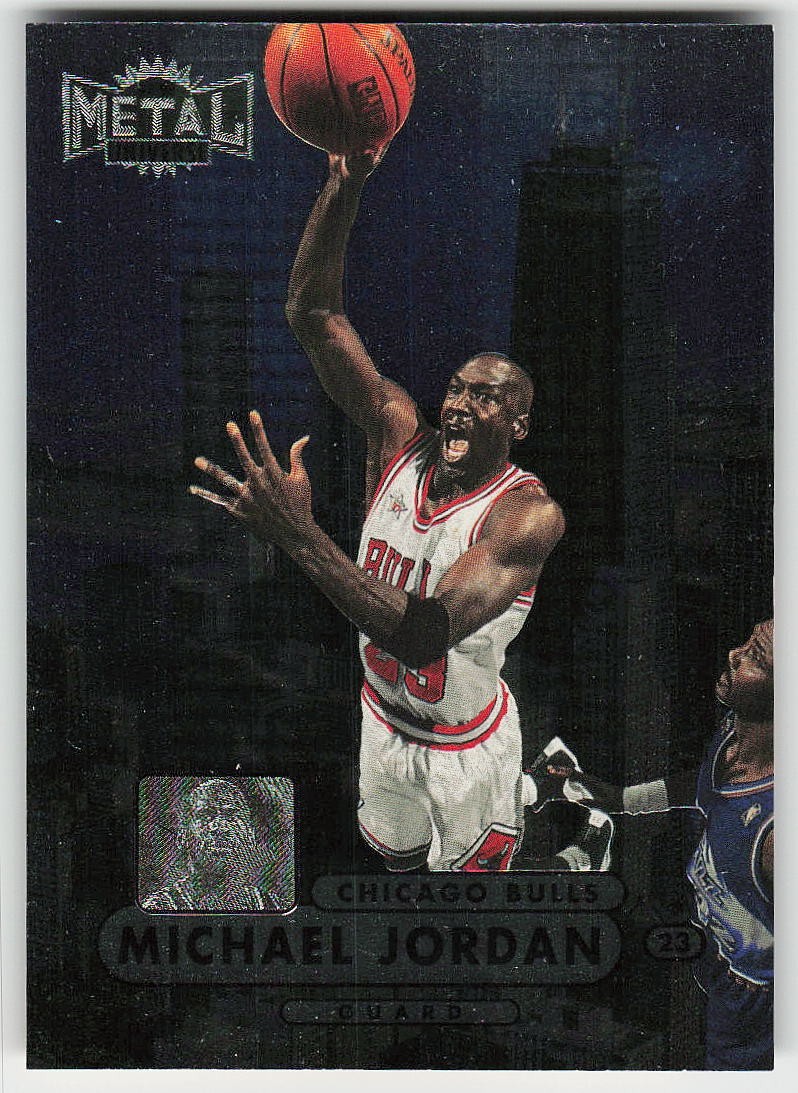1997-98 Metal Universe Championship #23 Michael Jordan BASKETBALL Chicago Bulls