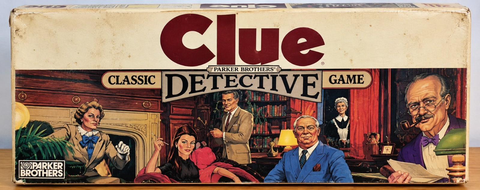 1986 Vintage Clue by Parker Brothers Classic Detective Board Game 1986 Vintage Clue by Parker Brothers Classic Detective Board Game