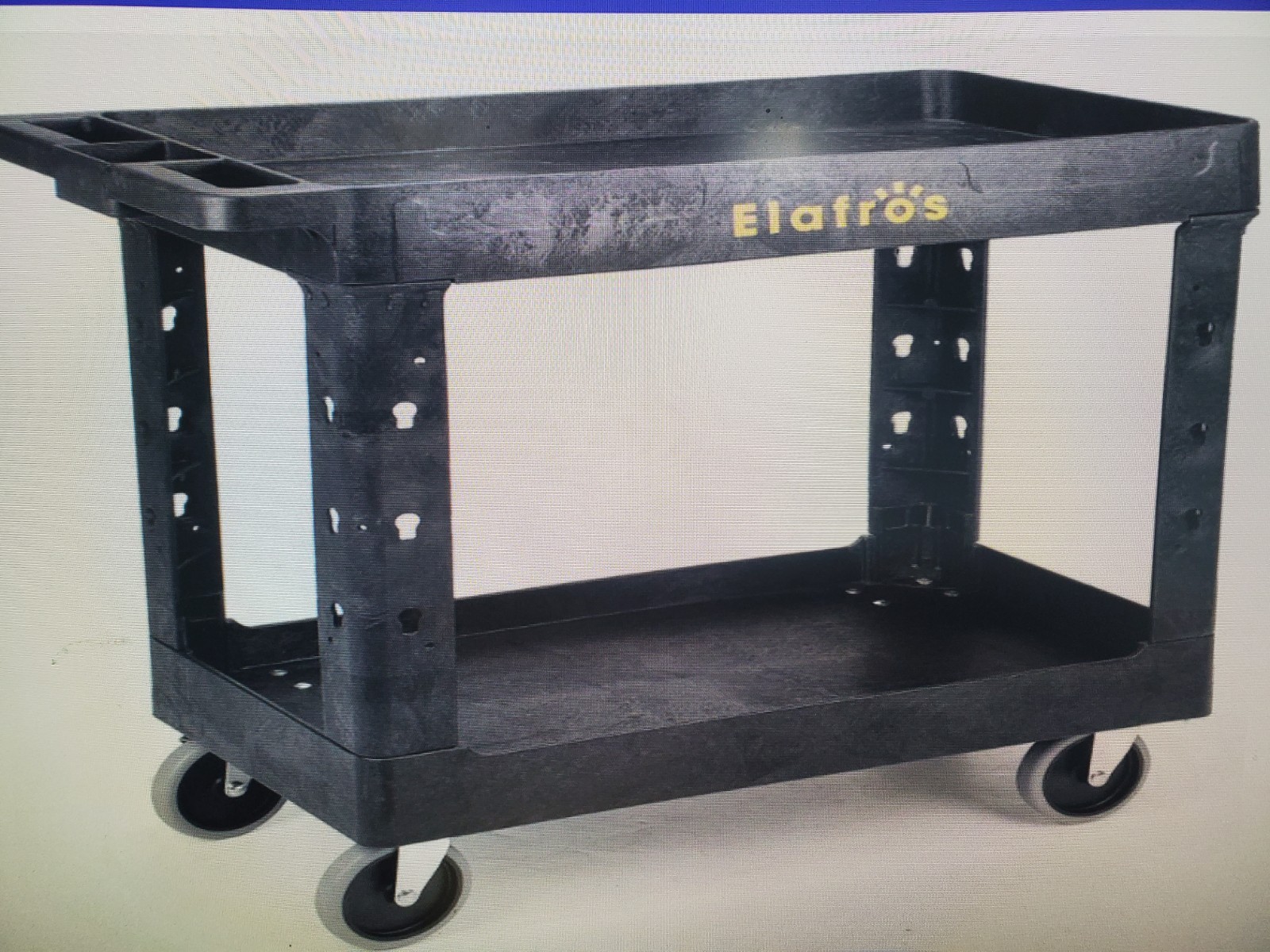 SMOKIN DEAL    ELAFROS Heavy-Duty Utility Cart 34\
