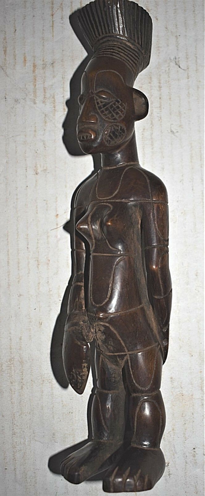 orig $499-MANGBETU RITUAL FIGURE1900S REAL 9\