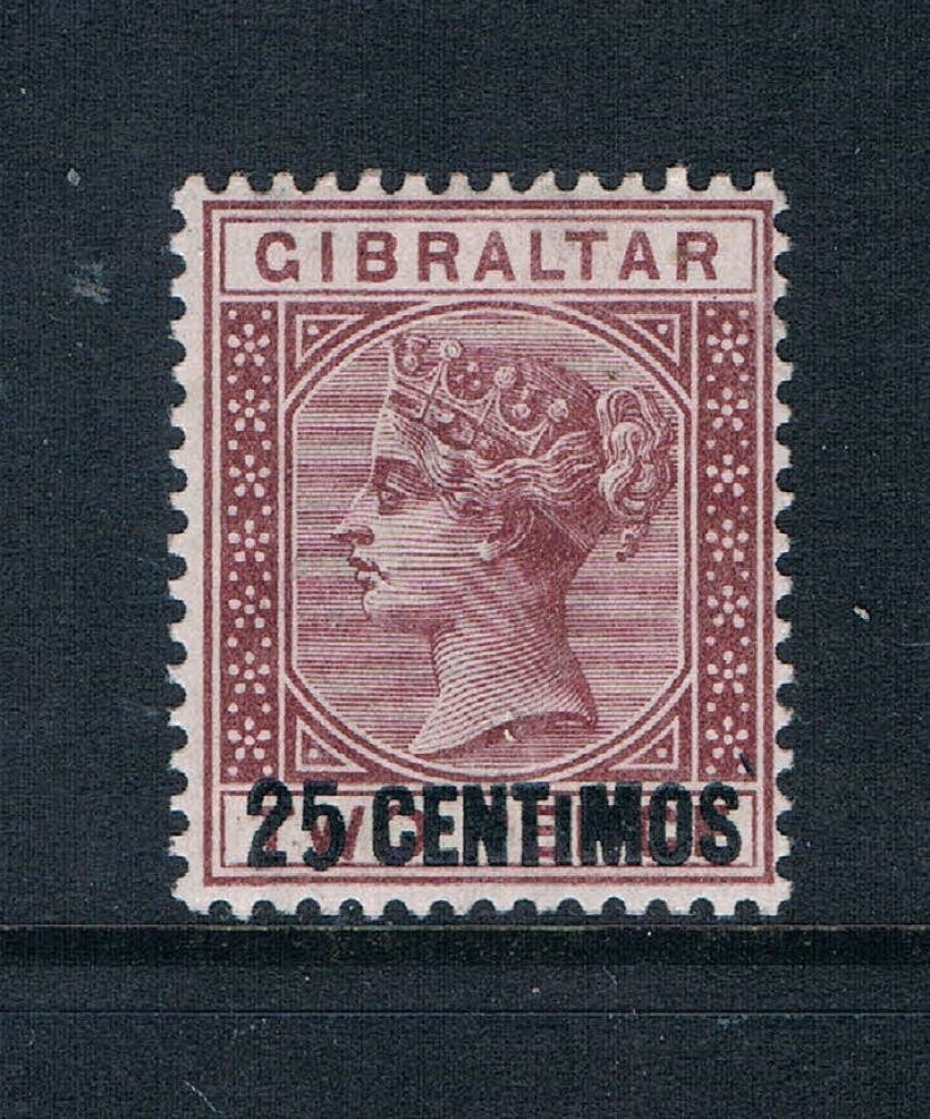 Gibraltar 1889 2d QV - Ovptd \