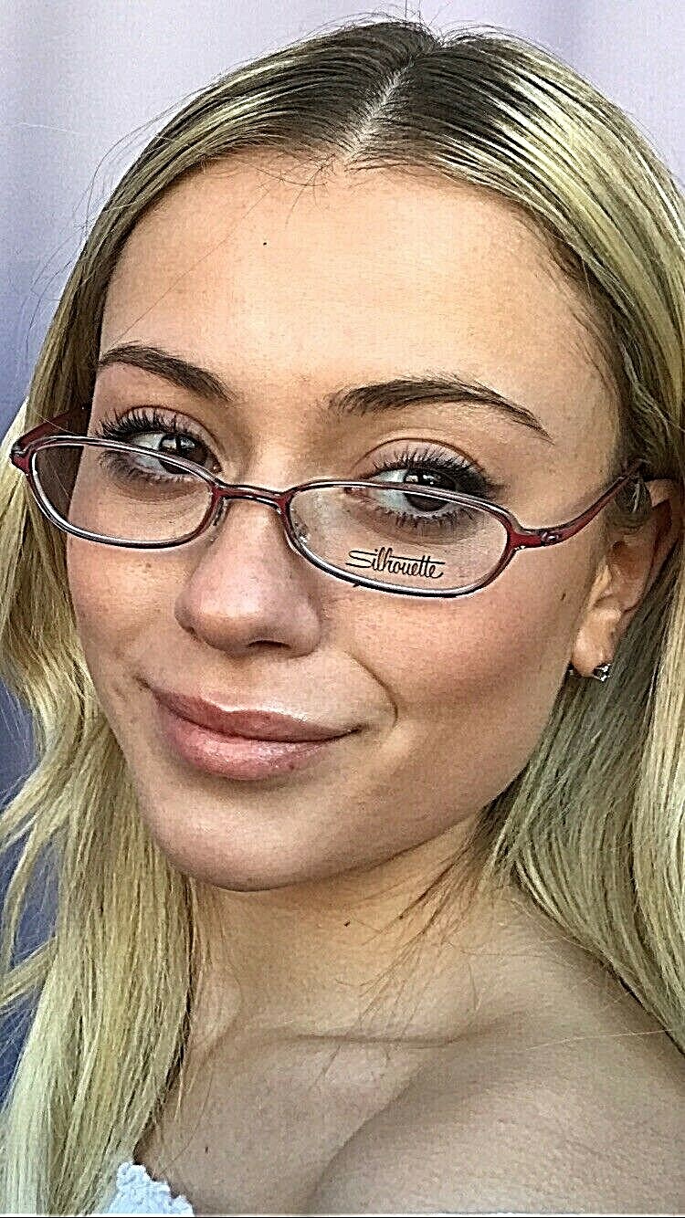 Vintage Silhouette Super Light SPX 1990 6065 49mm Clear Violet Eyeglasses Frame Vintage Silhouette Super Light SPX 1990 6065 49mm Clear Violet Eyeglasses Frame