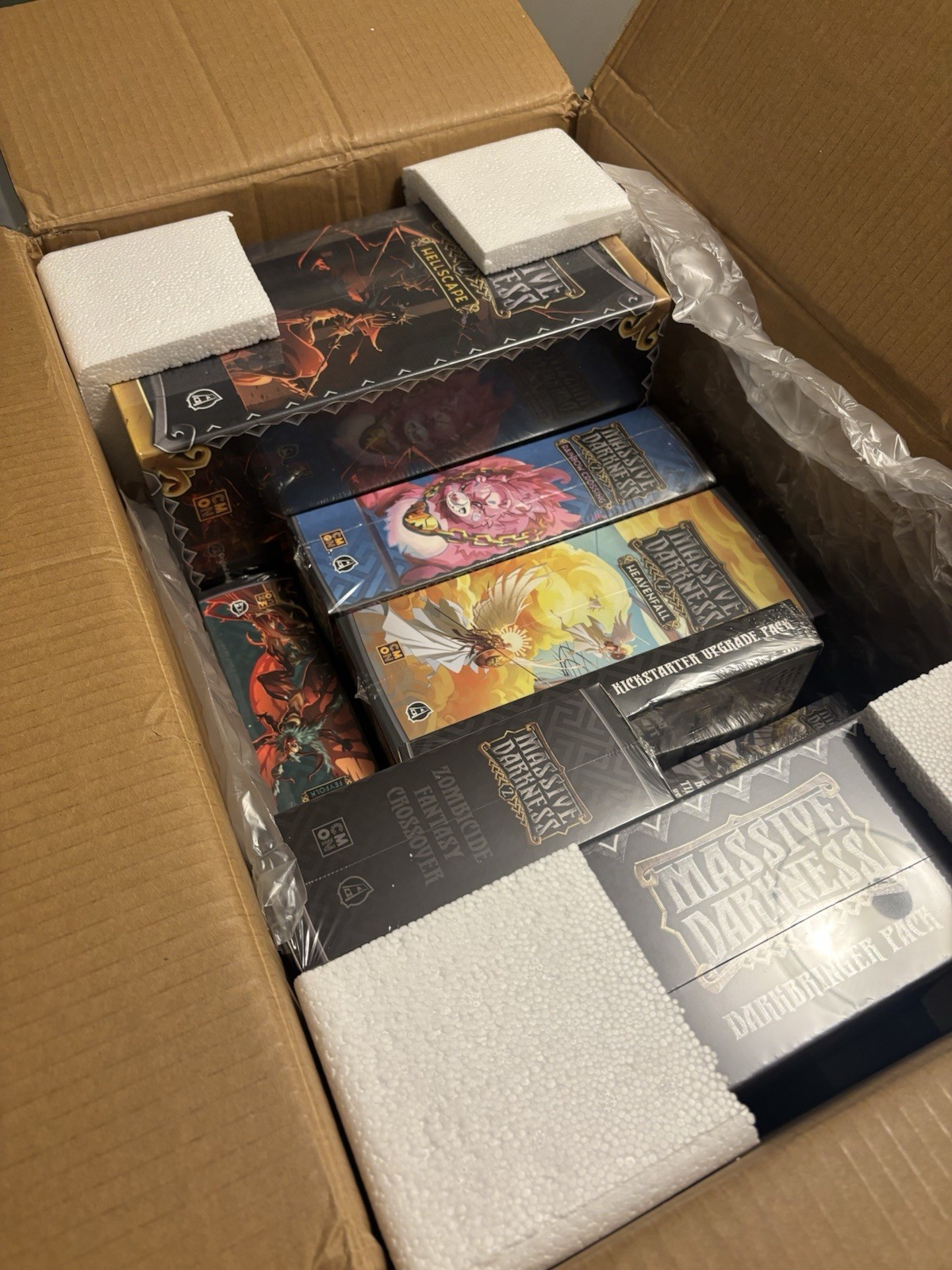 CMON Massive Darkness 2 Hellscape Heavenfall Campaign with Stretch Goals CMON Massive Darkness 2 Hellscape Heavenfall Campaign with Stretch Goals