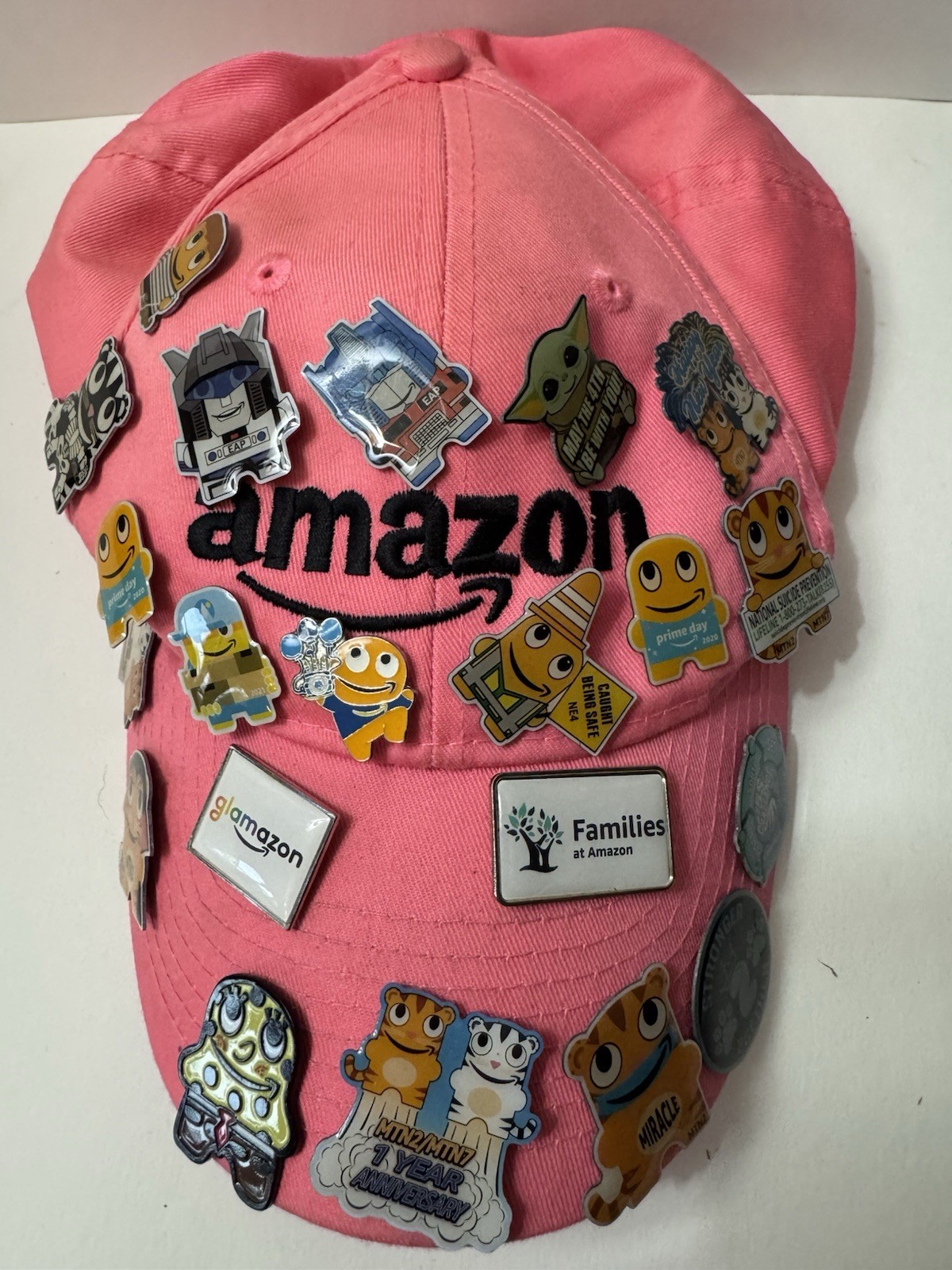 Amazon Employee Pin Collection With Hat Amazon Employee Pin Collection With Hat