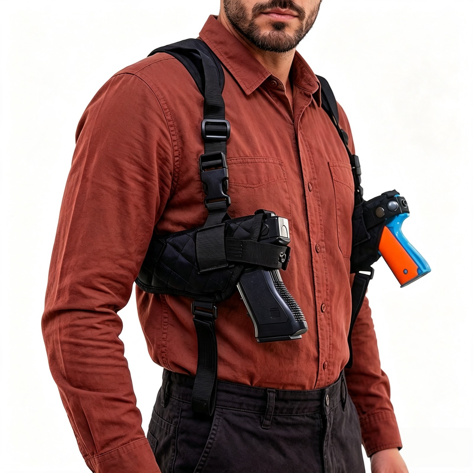 Tactical Underarm Shoulder Gun Holster for Pistol Gun Concealed Carry Adjustable Tactical Underarm Shoulder Gun Holster for Pistol Gun Concealed Carry Adjustable