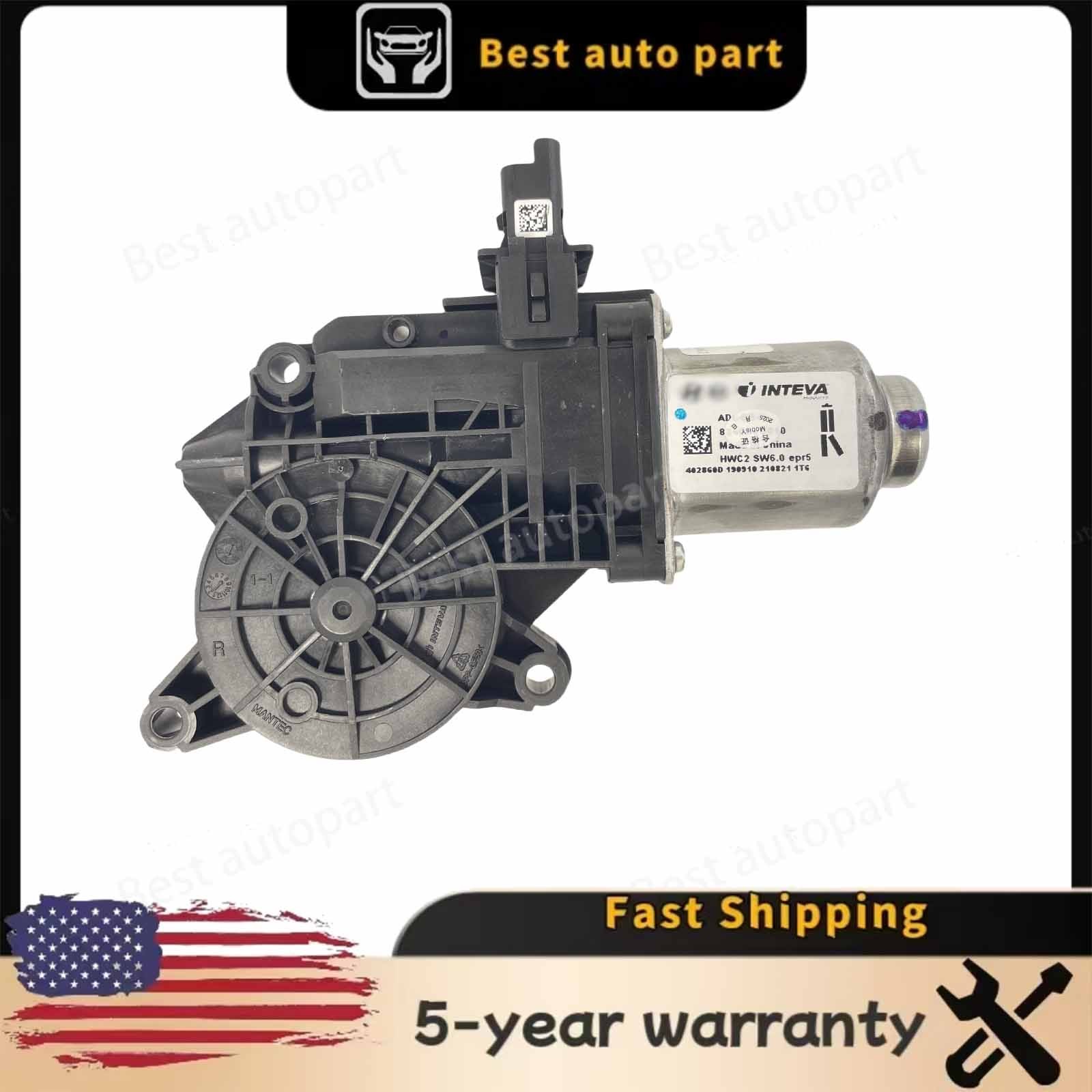 NEW  Power Window Motor Front Left for 82450-F2010 Hyundai Elantra 2017-2020