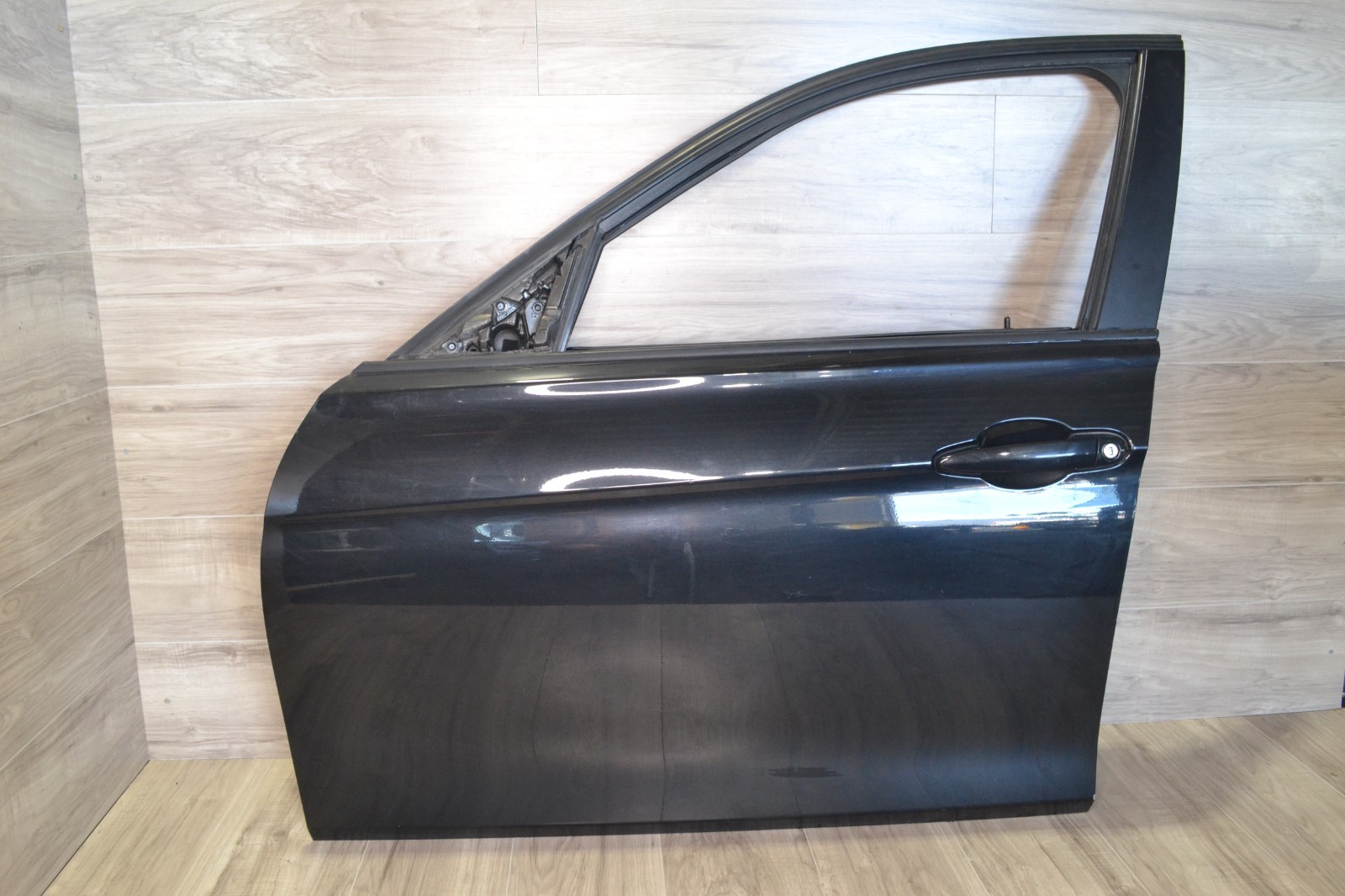 12-18 BMW F30 328i 335i Sedan Front Left Driver Side Door Shell OEM 475 black
