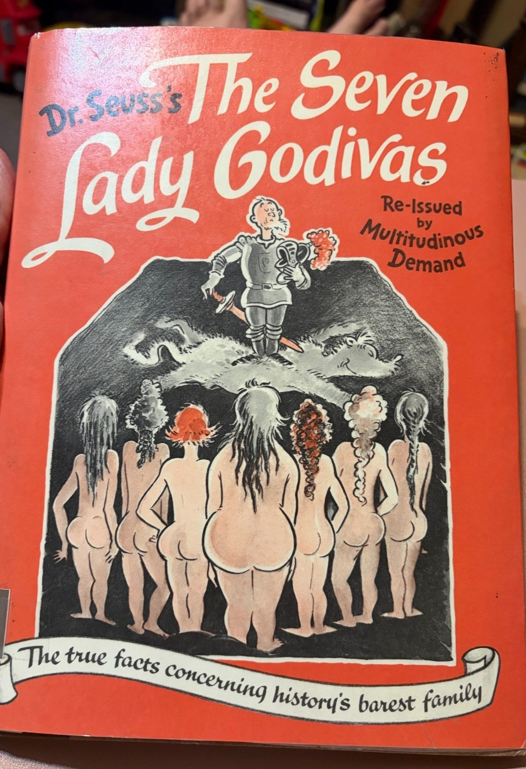 1987 Stated First Printing Dr Seuss The Seven Lady Godivas Hardcover DJ 1st Ed 1987 Stated First Printing Dr Seuss The Seven Lady Godivas Hardcover DJ 1st Ed