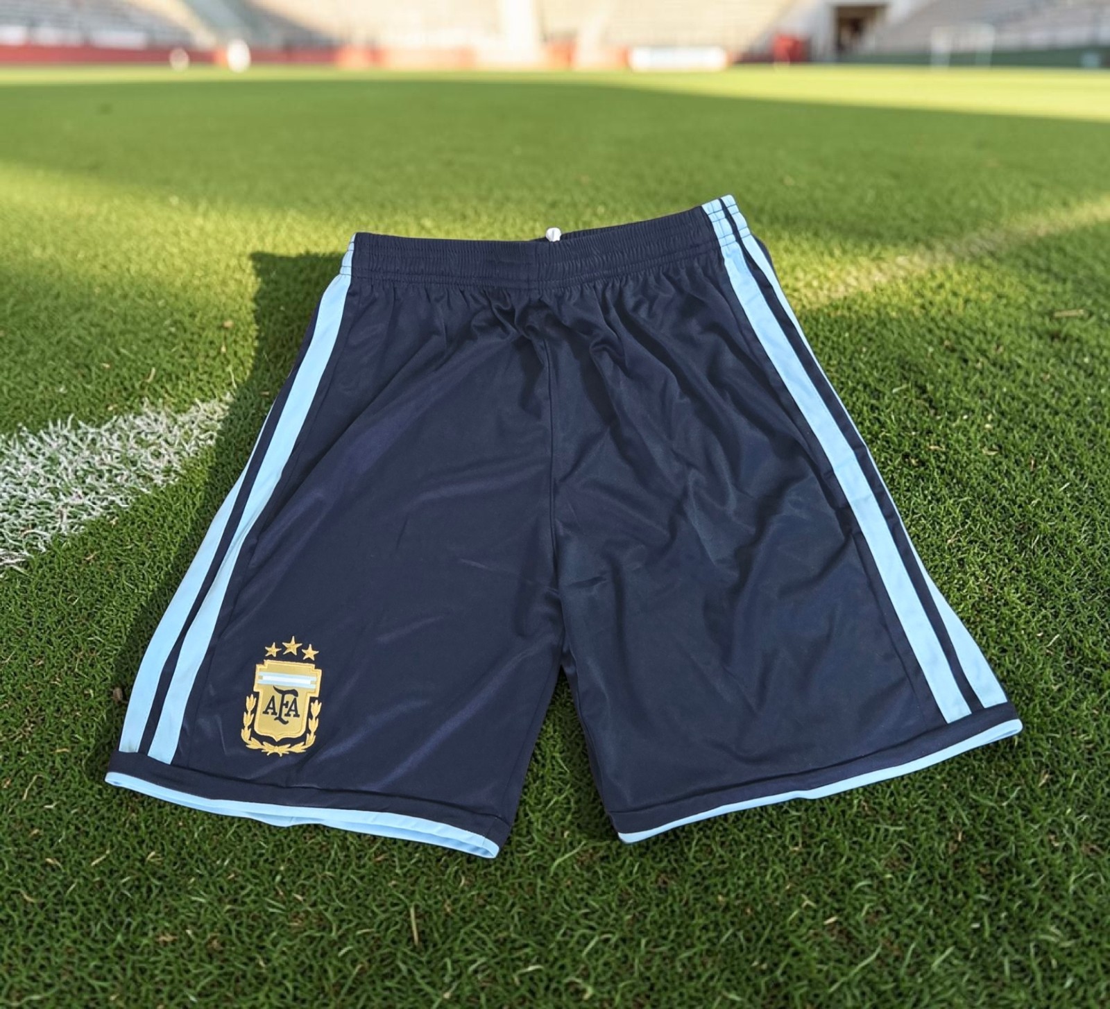 Argentina  Men's Soccer Short Futbol.New.Blue