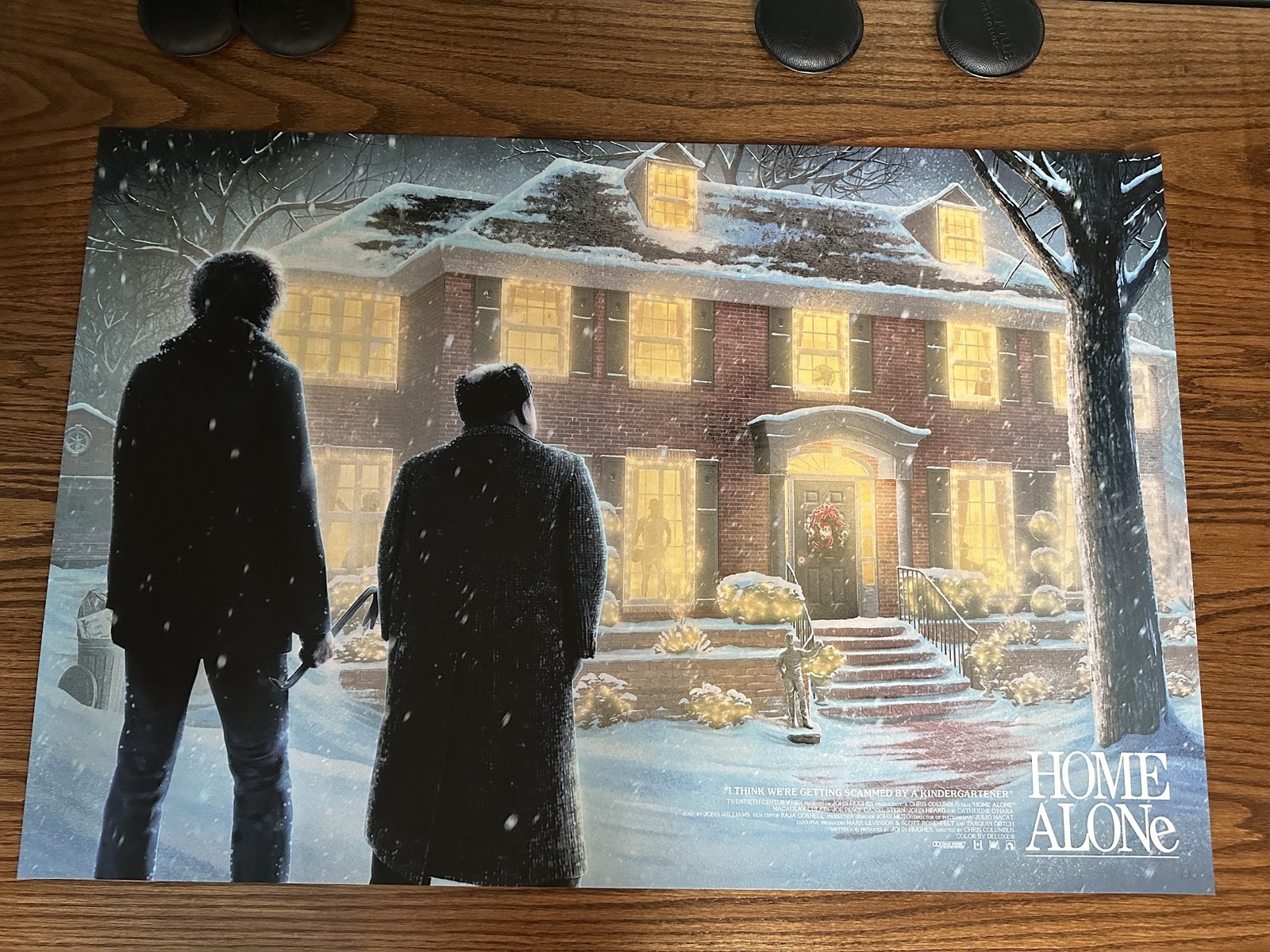 Home Alone Mondo 36x24 Poster Kevin Wilson Limited Edition Screen Print