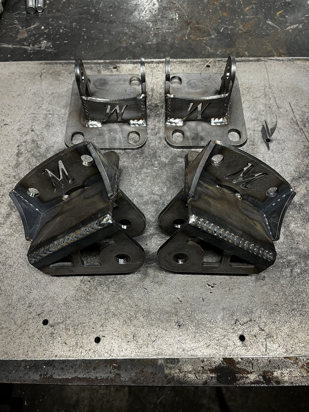 01-10 Silverado 2500 Traction Bar Mount Set (3/4” Bolt Holes)