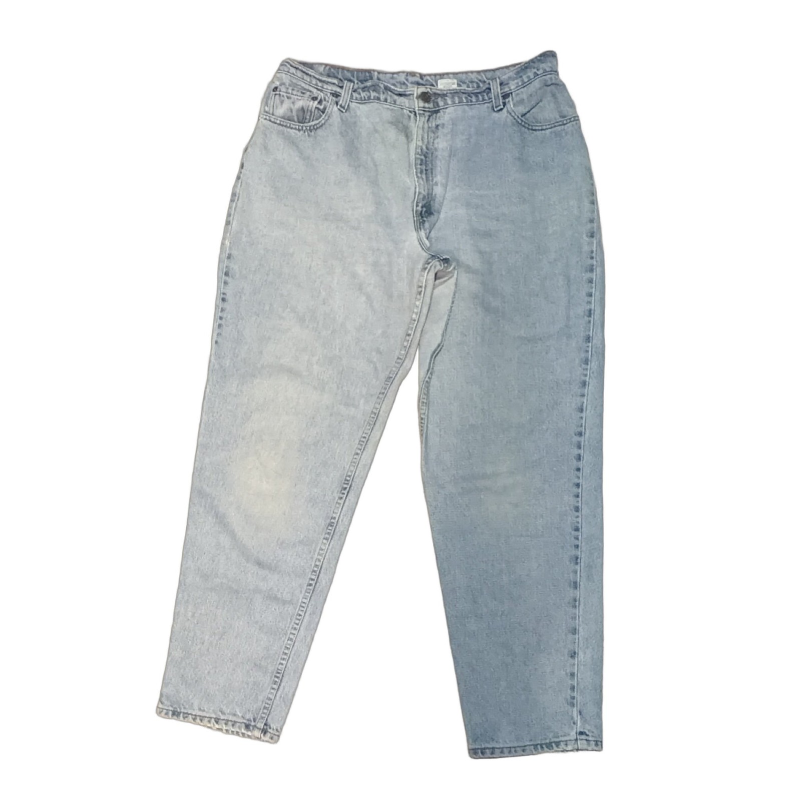 Vintage MADE USA Levi\'s 550 Jeans Men\'s M Relaxed Tapered Light Wash Blue Denim