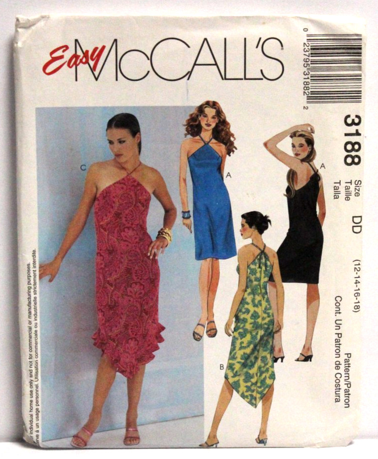 U-Pick $9.75 UNCUT McCalls Pattern Sze 8,10,12,14,16,18 Dress Skirt Pant Jumper