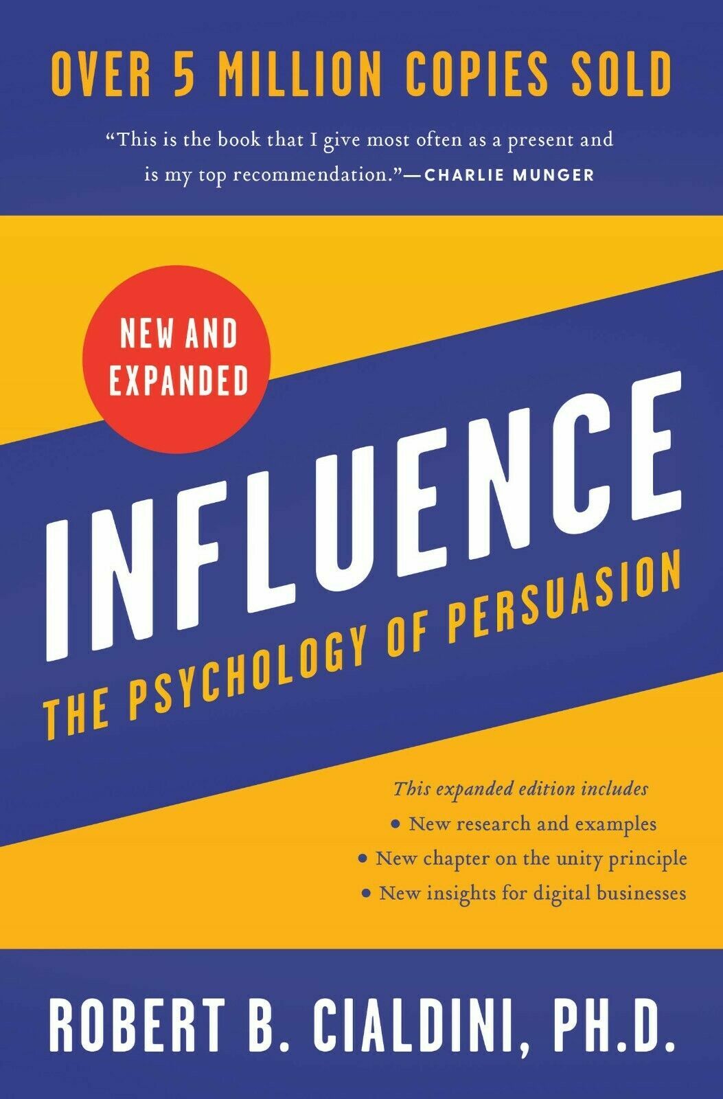 Influence, New Expanded Psychology of Persuasion New Hardcover EXPEDITED SHIP Influence, New Expanded Psychology of Persuasion New Hardcover EXPEDITED SHIP