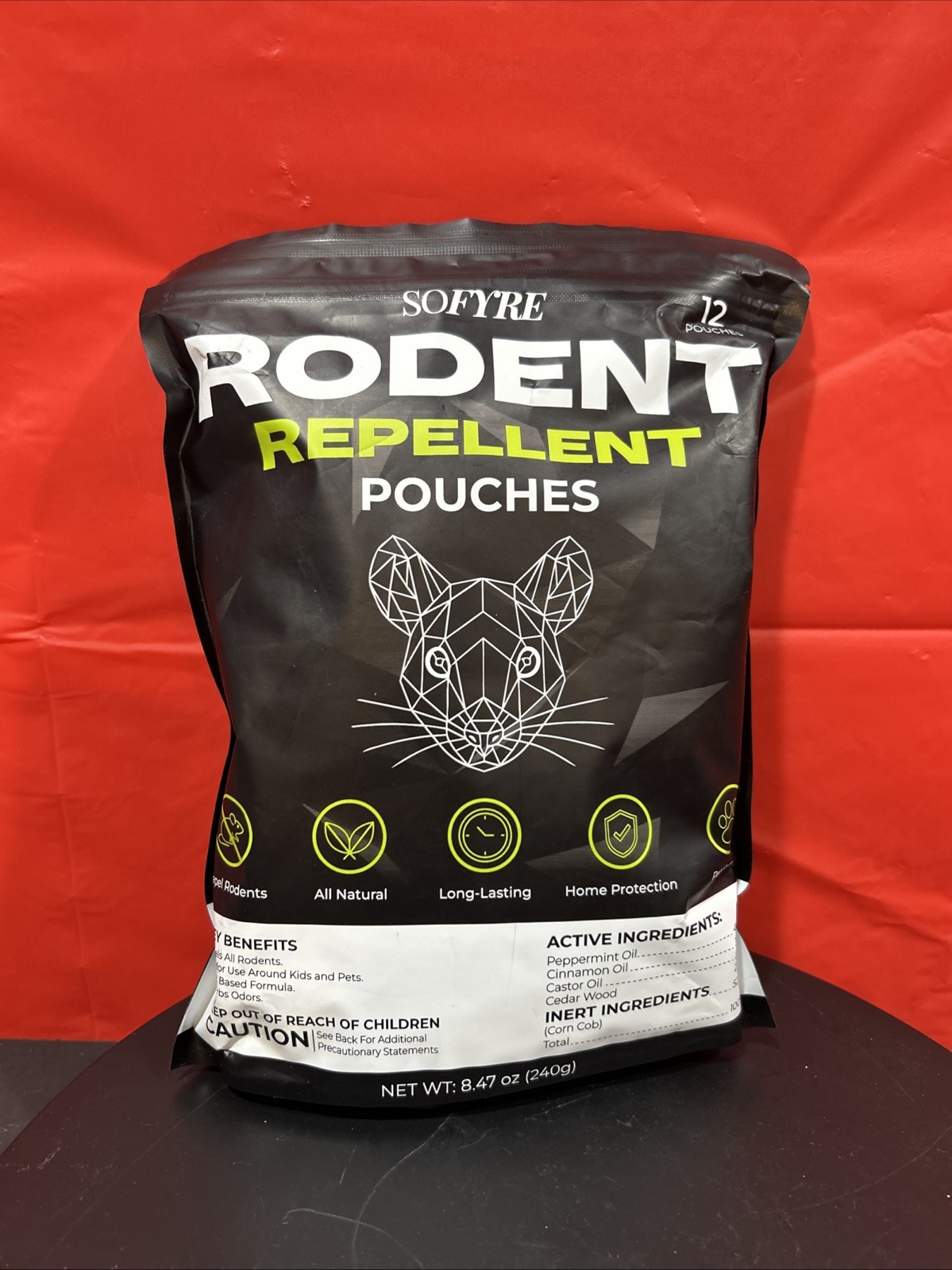 All Natural Yard & home Repellent. 12 Pcs Per Bag. Kid,Pet & Livestock Friendly