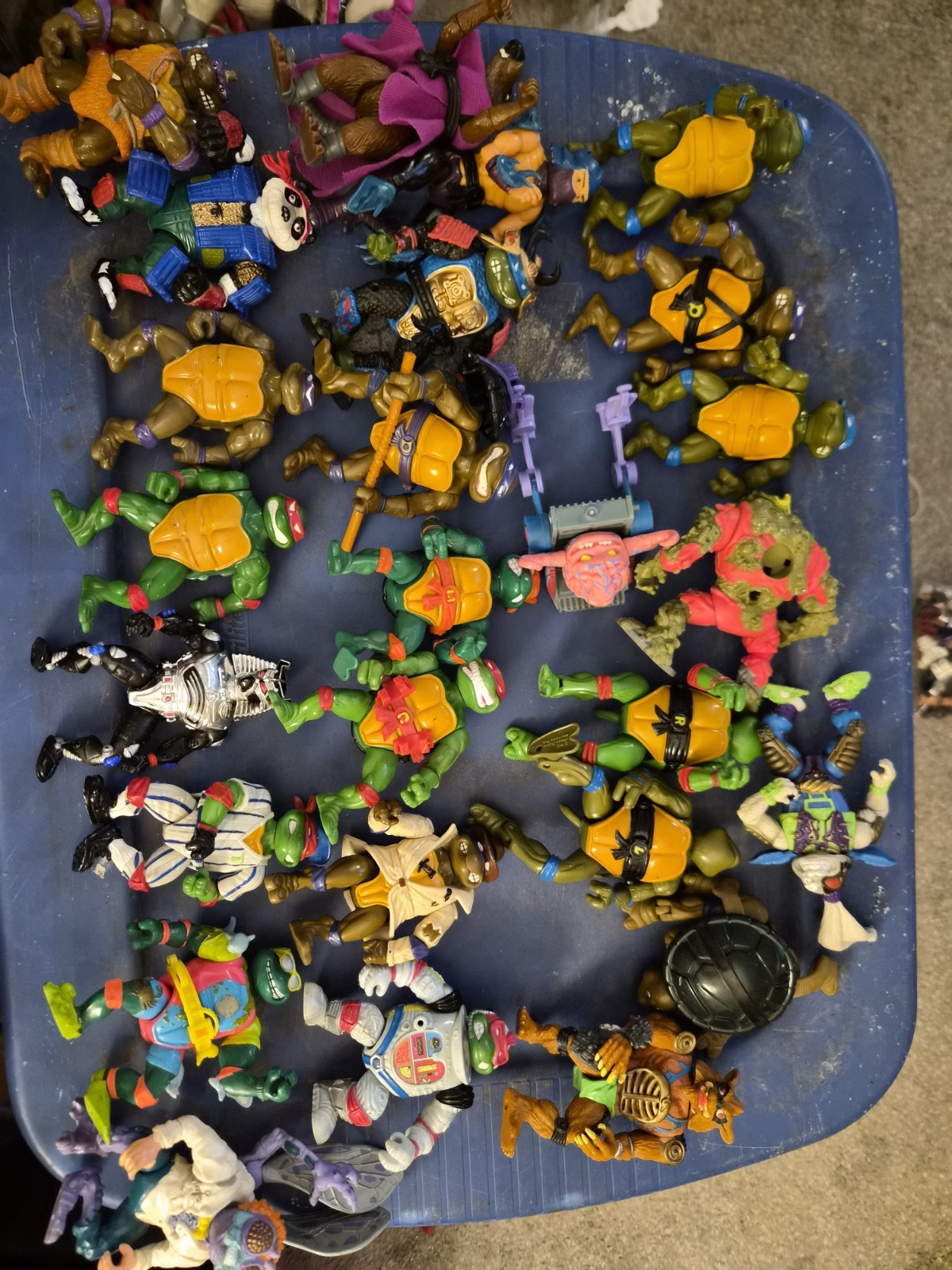 Teenage Mutant Ninja Turtles VTG and Modern Action Figures Lot