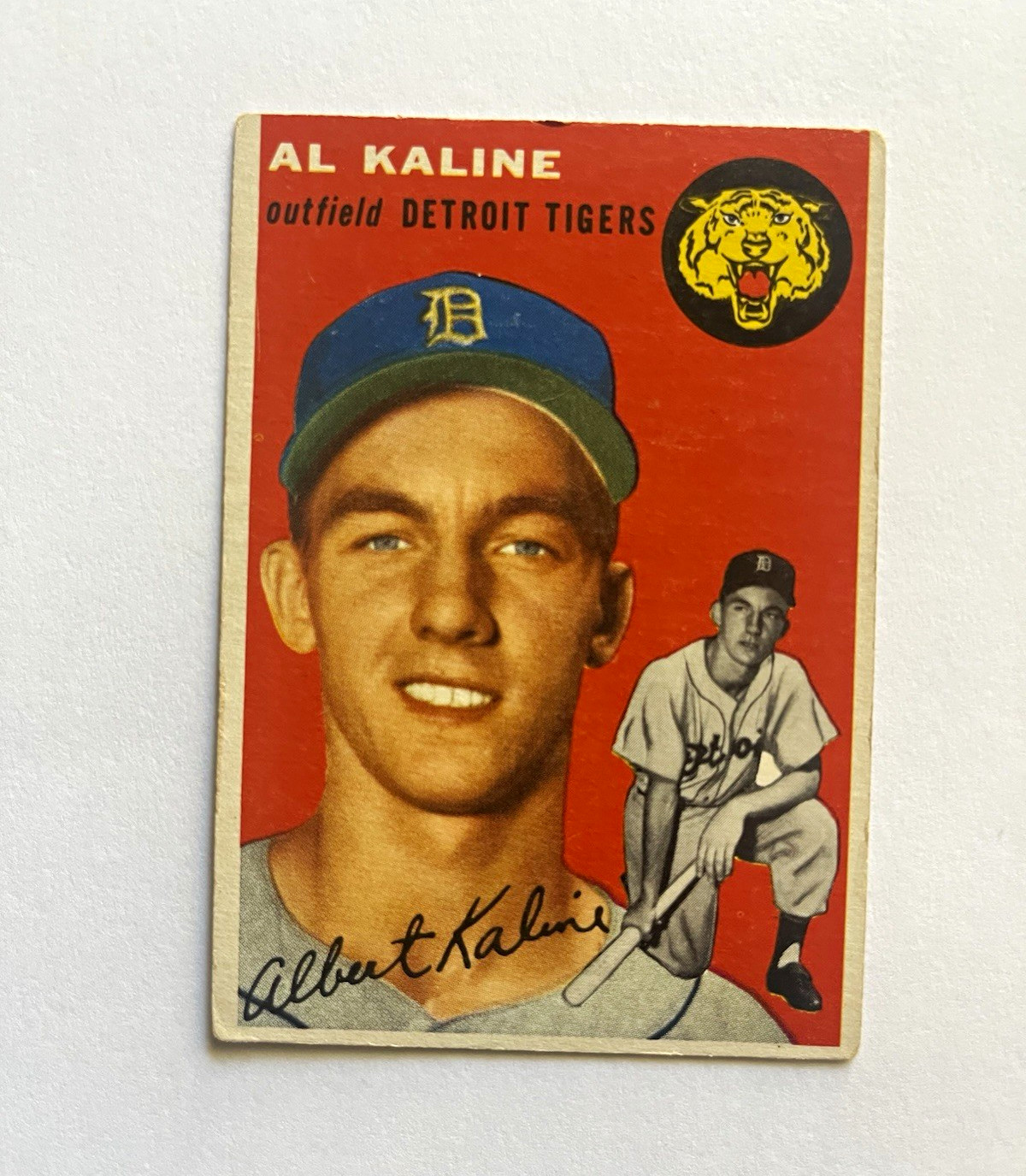 1954 Topps Base Set Baseball Al Kaline #201 (RC) Detroit Tigers