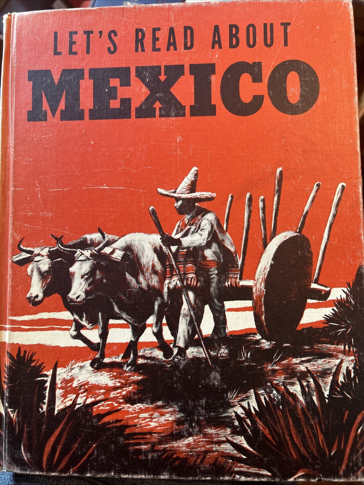 Vintage 1955 Let’s Read About Mexico.
