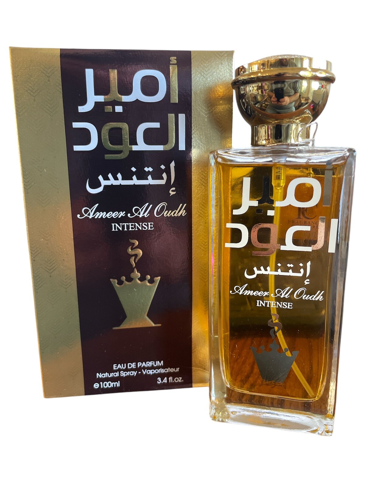 Ameer Al Oudh Intense Perfume 3.4oz Unisex Inspired By Lattafa Ameer Al Oudh Int