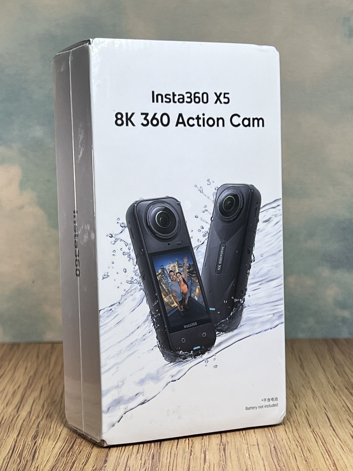 Insta360 X5 - 8K 360° Videos | 72MP 360° Photos | Waterproof | 2.5” Touchscreen