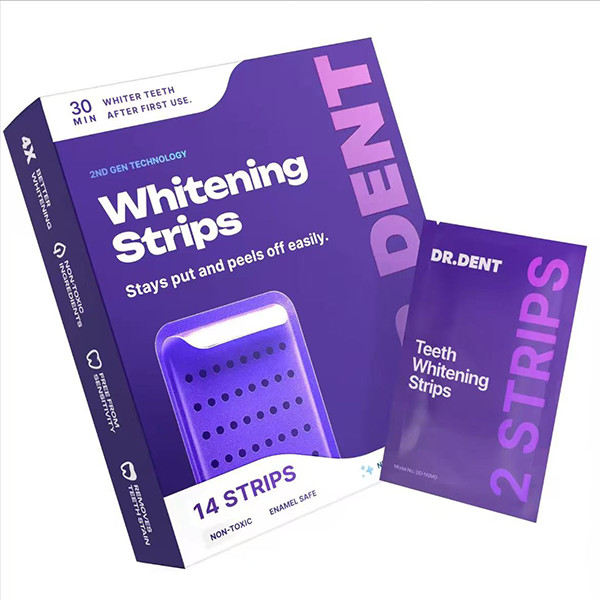 DR.DENT Purple Teeth Whitening Strips 42 DR.DENT Purple Teeth Whitening Strips 42