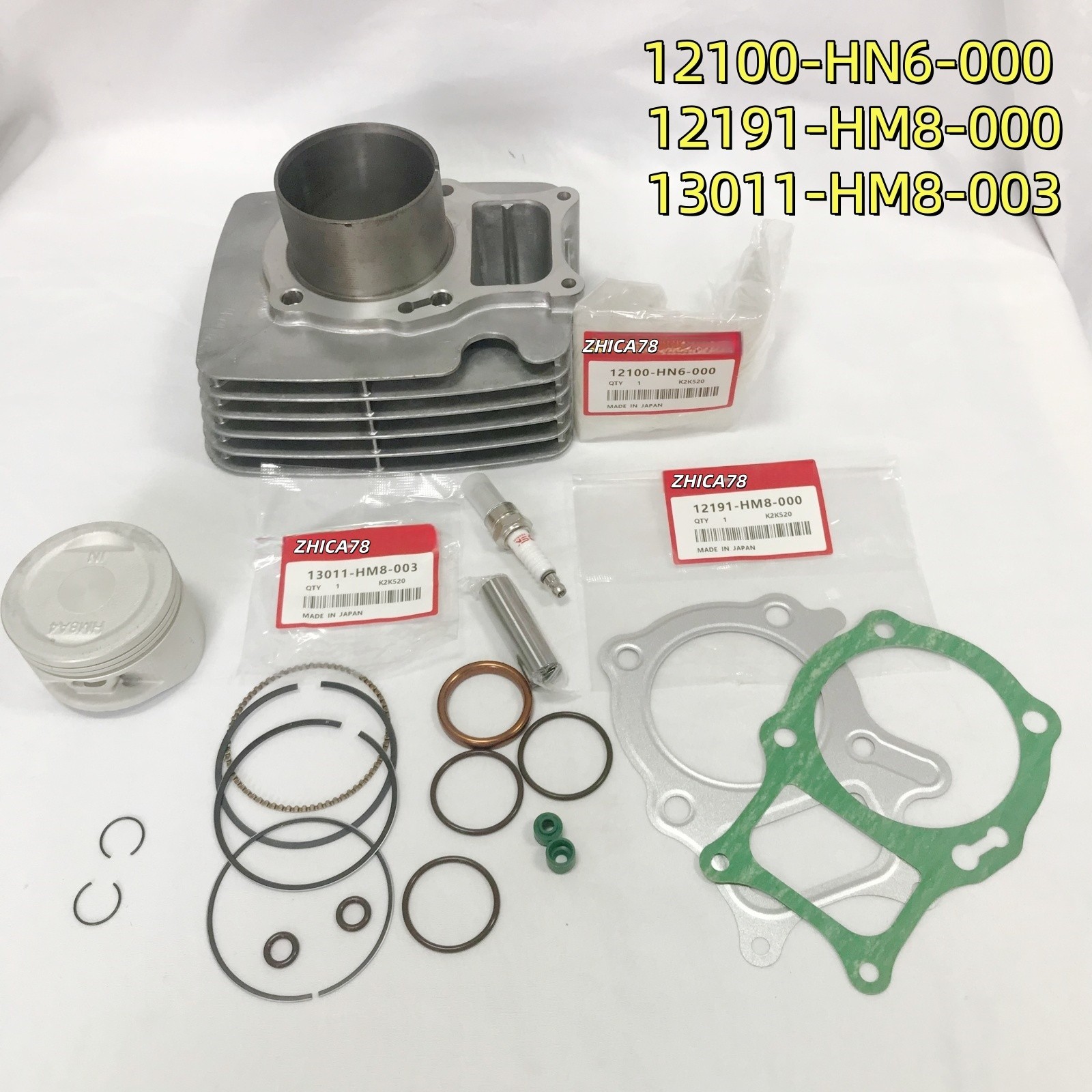 NEW OEM Top End Rebuild Kit Cylinder For Honda Recon 250 TRX 250 1997-2020 NEW OEM Top End Rebuild Kit Cylinder For Honda Recon 250 TRX 250 1997-2020