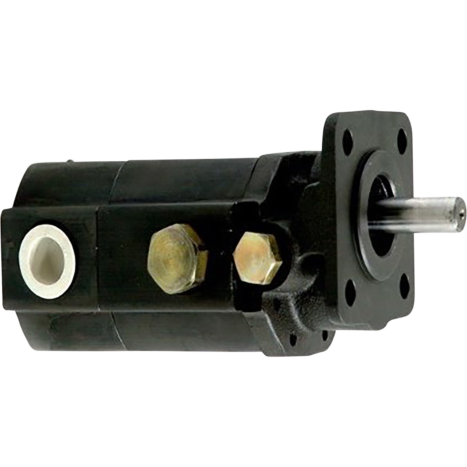NorTrac Cast Iron Two-Stage Hydraulic Pump, 5 GPM, 1/2in. Dia. Shaft, Model#