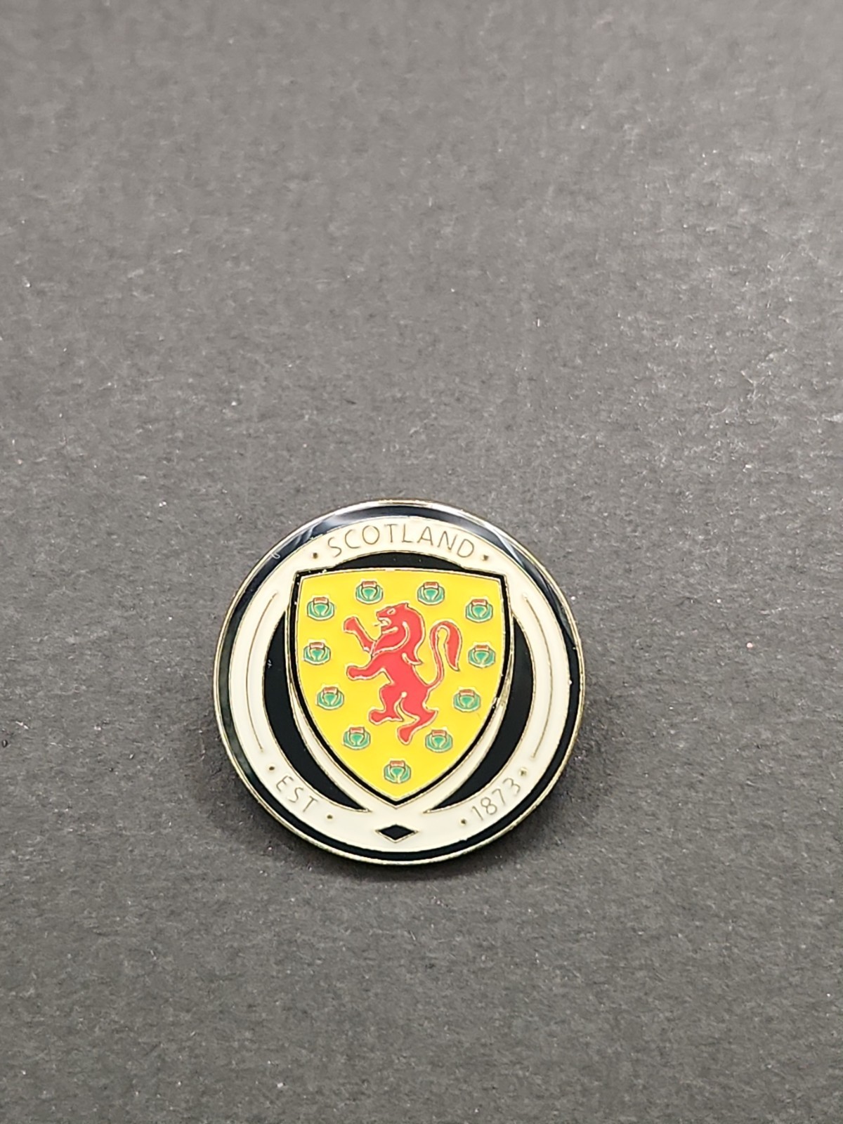 Scotland National Soccer Team Logo Enamel Lapel Pin, Scotland National Soccer Team Logo Enamel Lapel Pin,