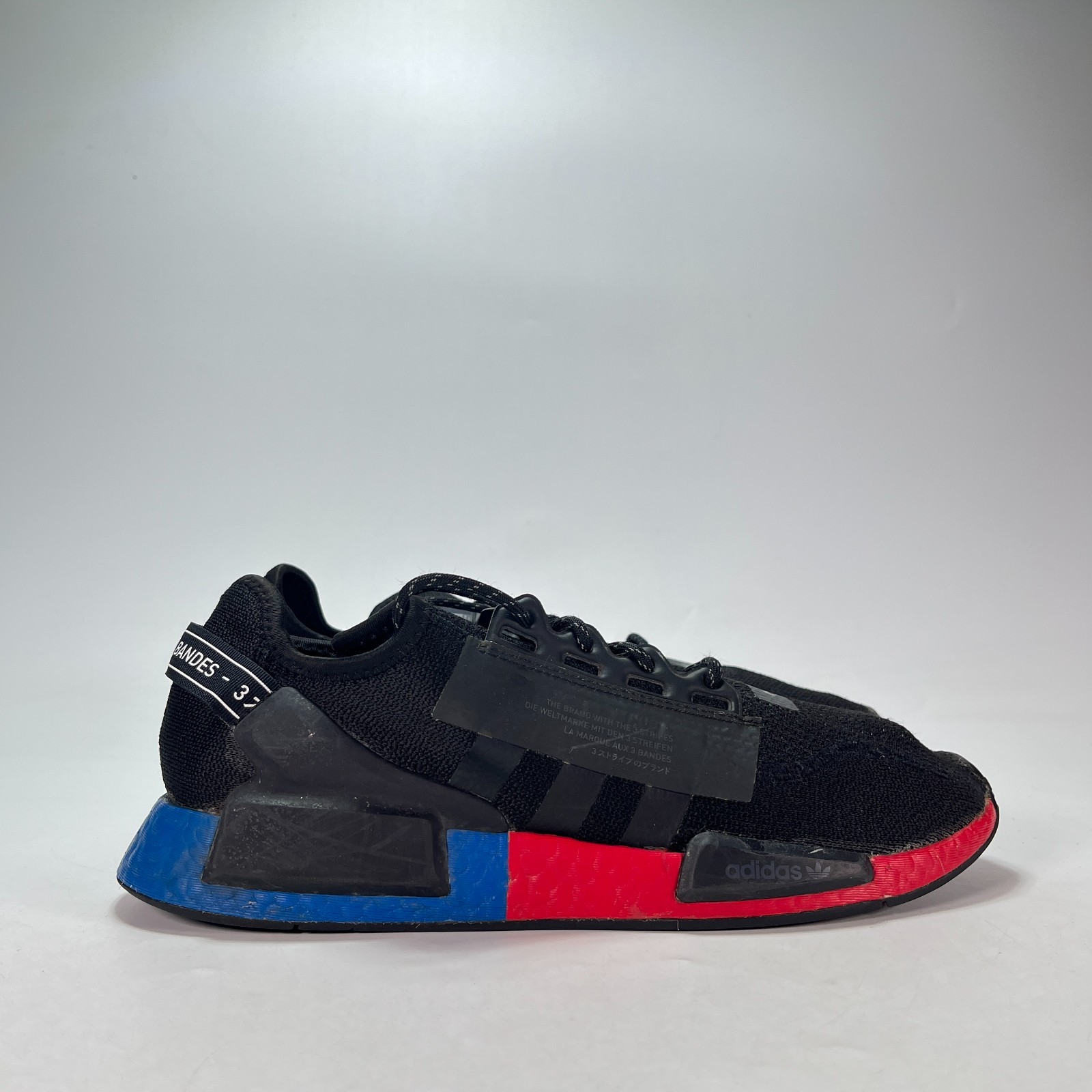 adidas NMD_R1 V2 OG Core Black Casual Streetwear Sneakers FV9023 Men\'s Size 10