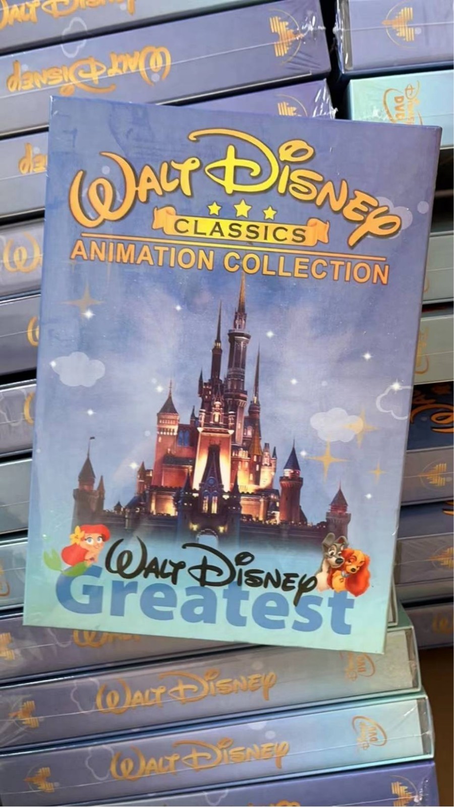 Walt Disney Classics 24-Movies Film Animation (DVD 12-Disc ) US 