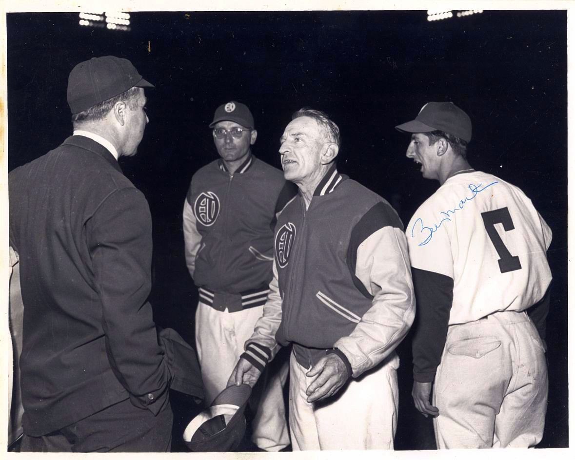 Billy Martin PCL Oakland Oaks 1947-48 Original TYPE II Signed AUTO Photo LOA
