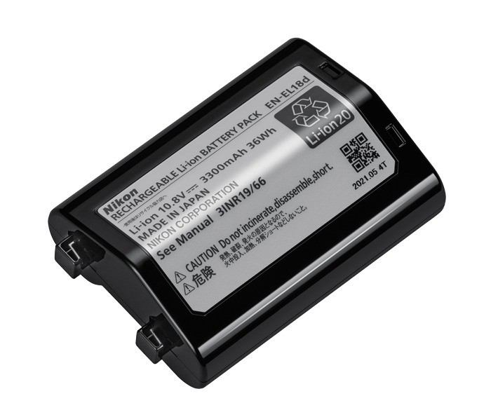 Nikon EN-EL18d Rechargeable Lithium Ion Battery 10.8V 3300mAh