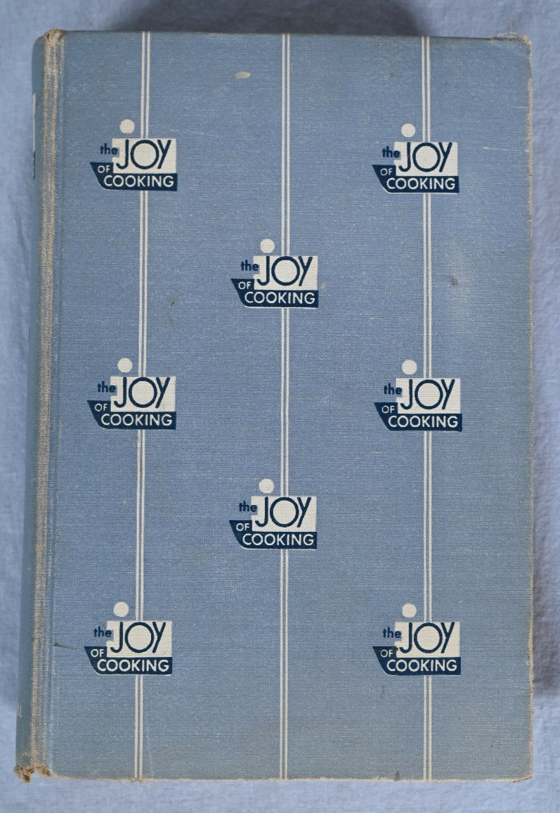 Vintage 1953 The Joy of Cooking Irma S. Rombauer Hardcover Cookbook