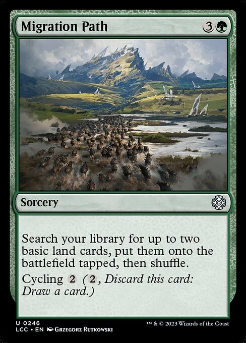 Migration Path 246 U Normal LCC MTG NM Migration Path 246 U Normal LCC MTG NM