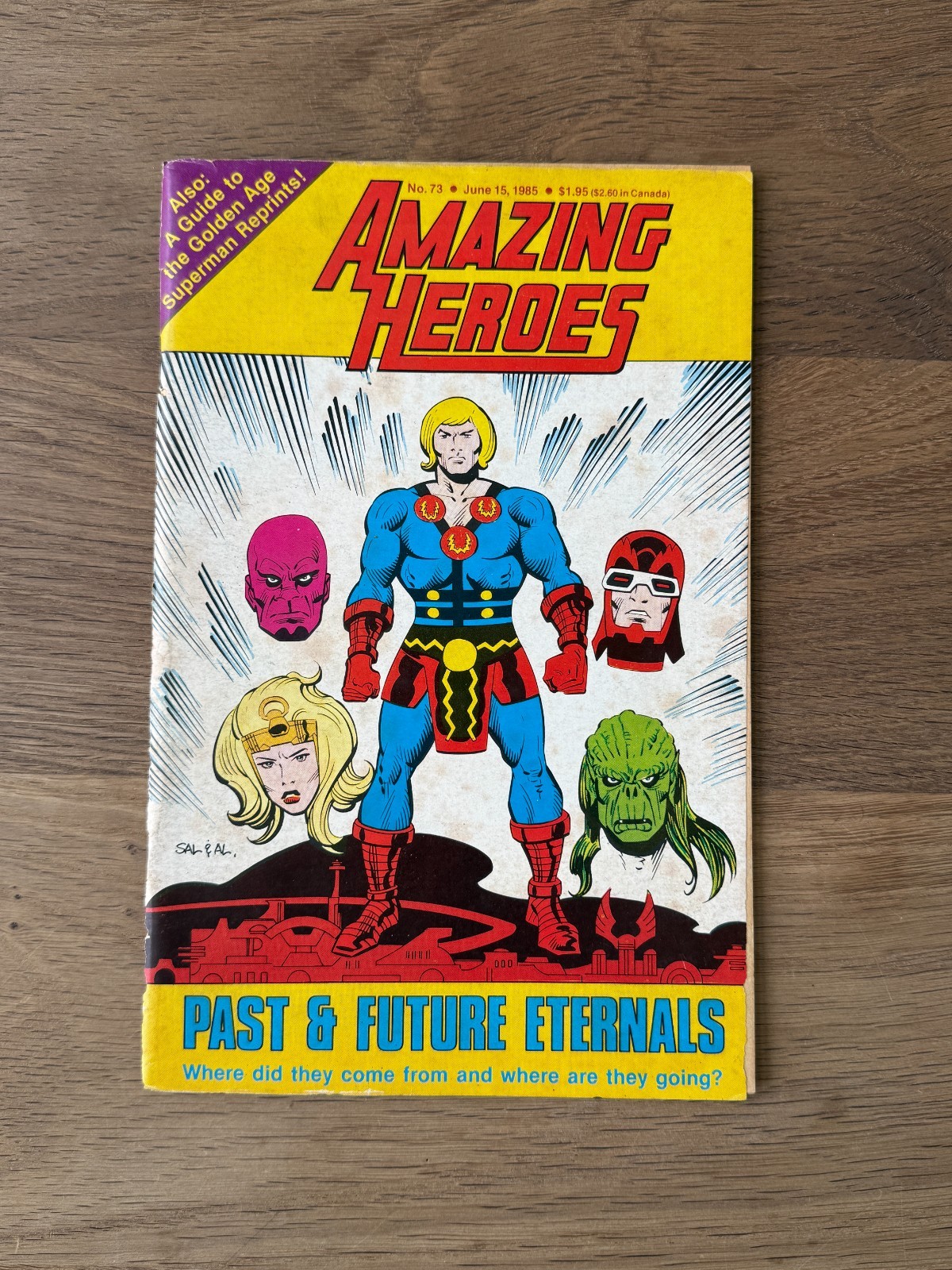 Amazing Heroes Vol 1 #73 Fantagraphics (1985)