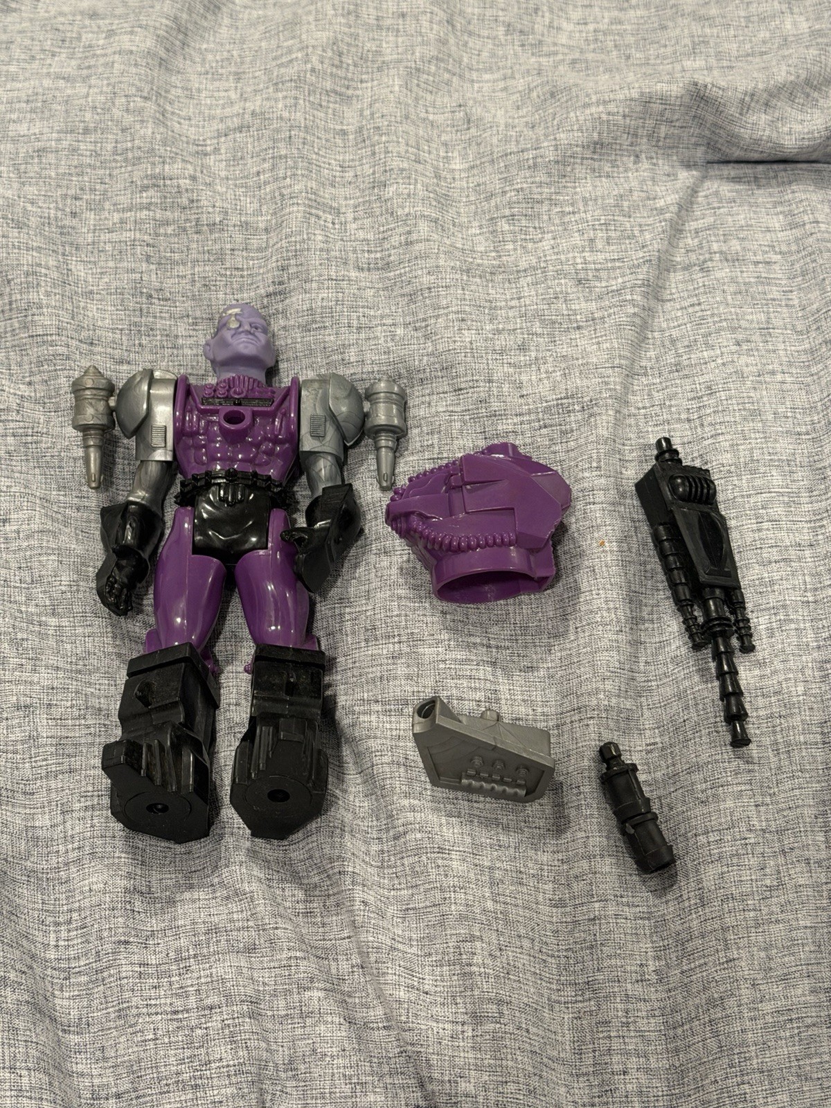 VINTAGE 1983 Remco ManTech Robot Wariors NegaTech Action Figure + Accessories